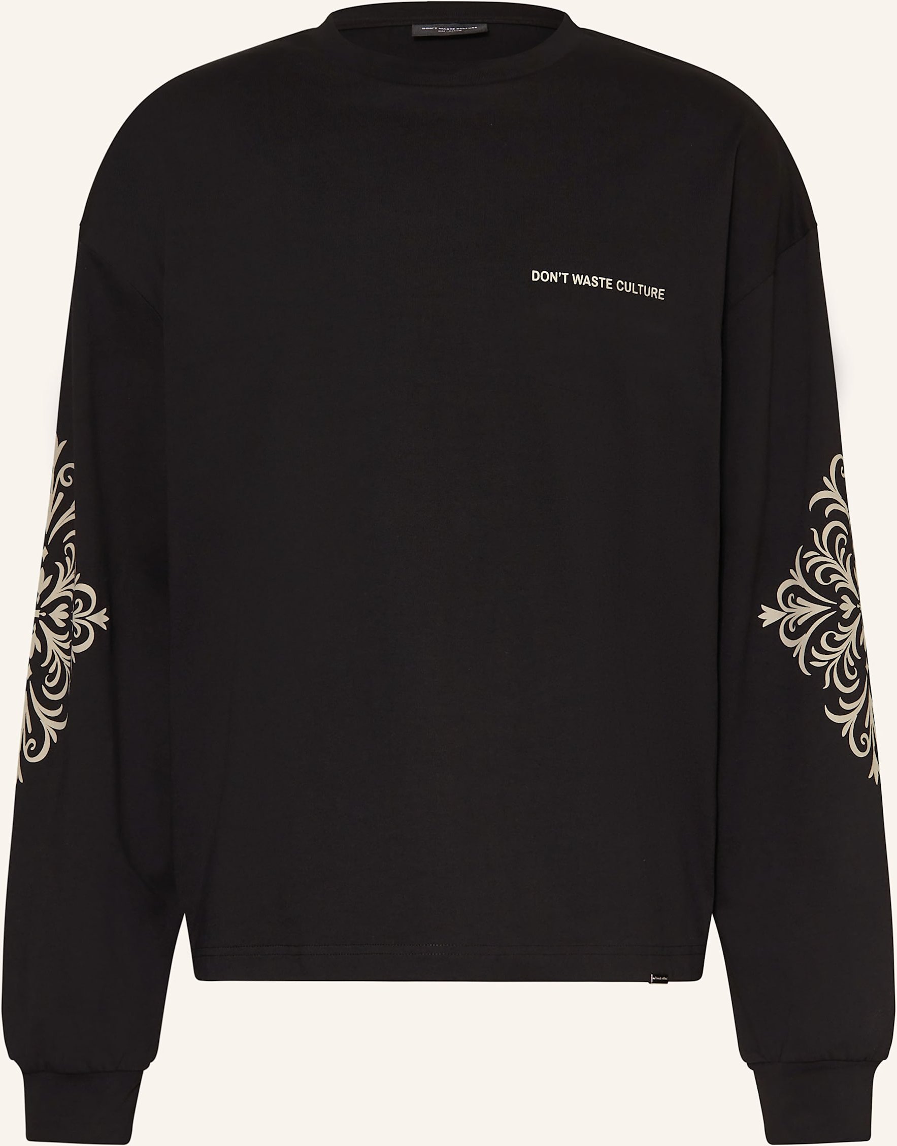 Don't Waste Culture Longsleeve Thandor schwarz