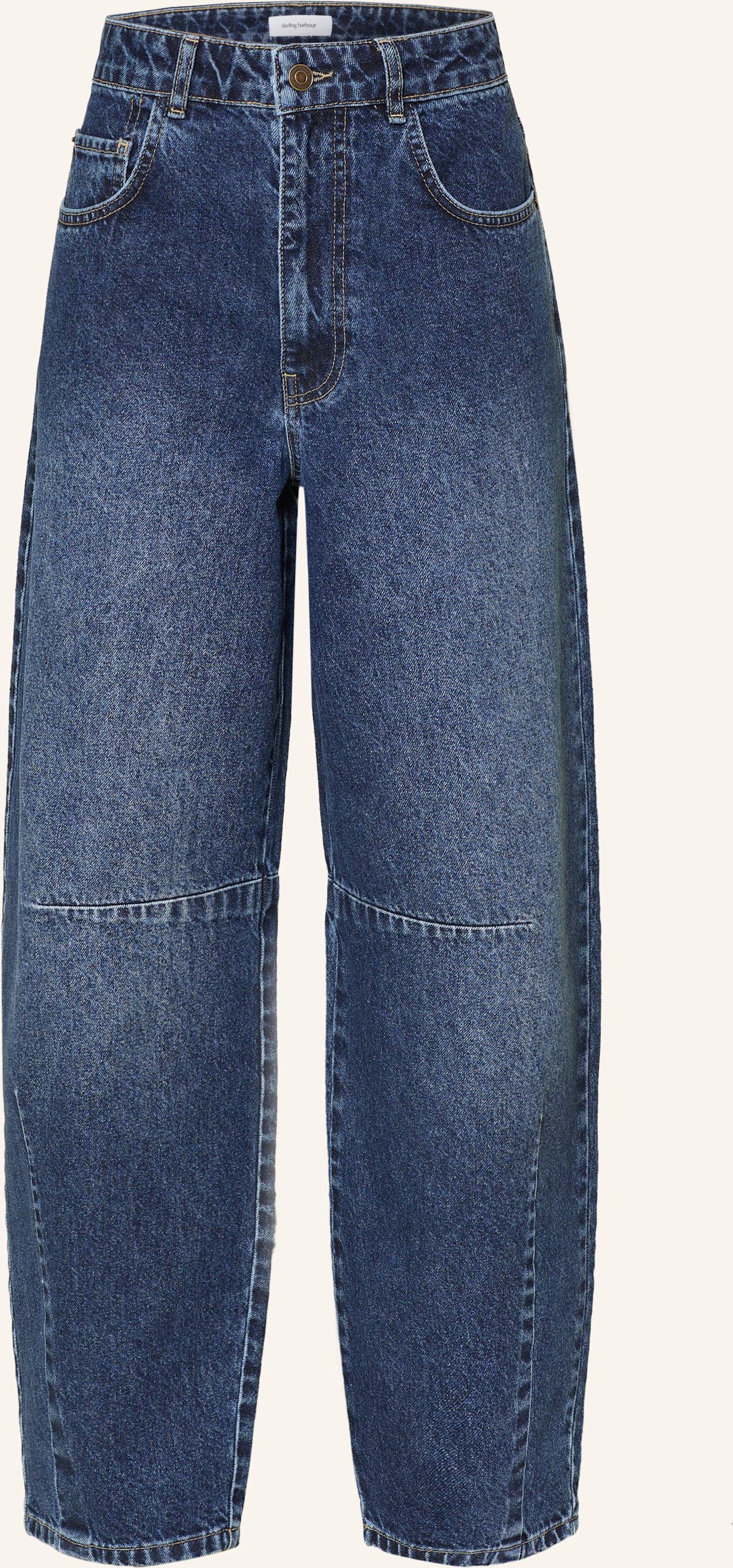 Darling Harbour Barrel Jeans blau