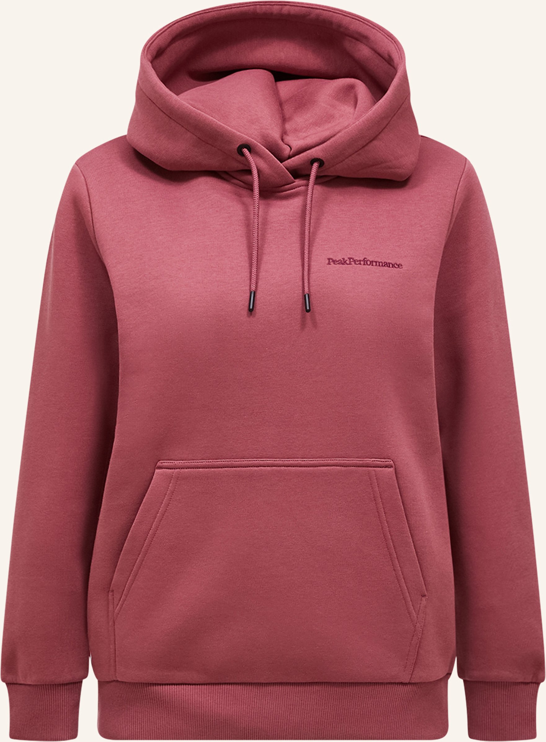 Peak Performance Hoodie rot