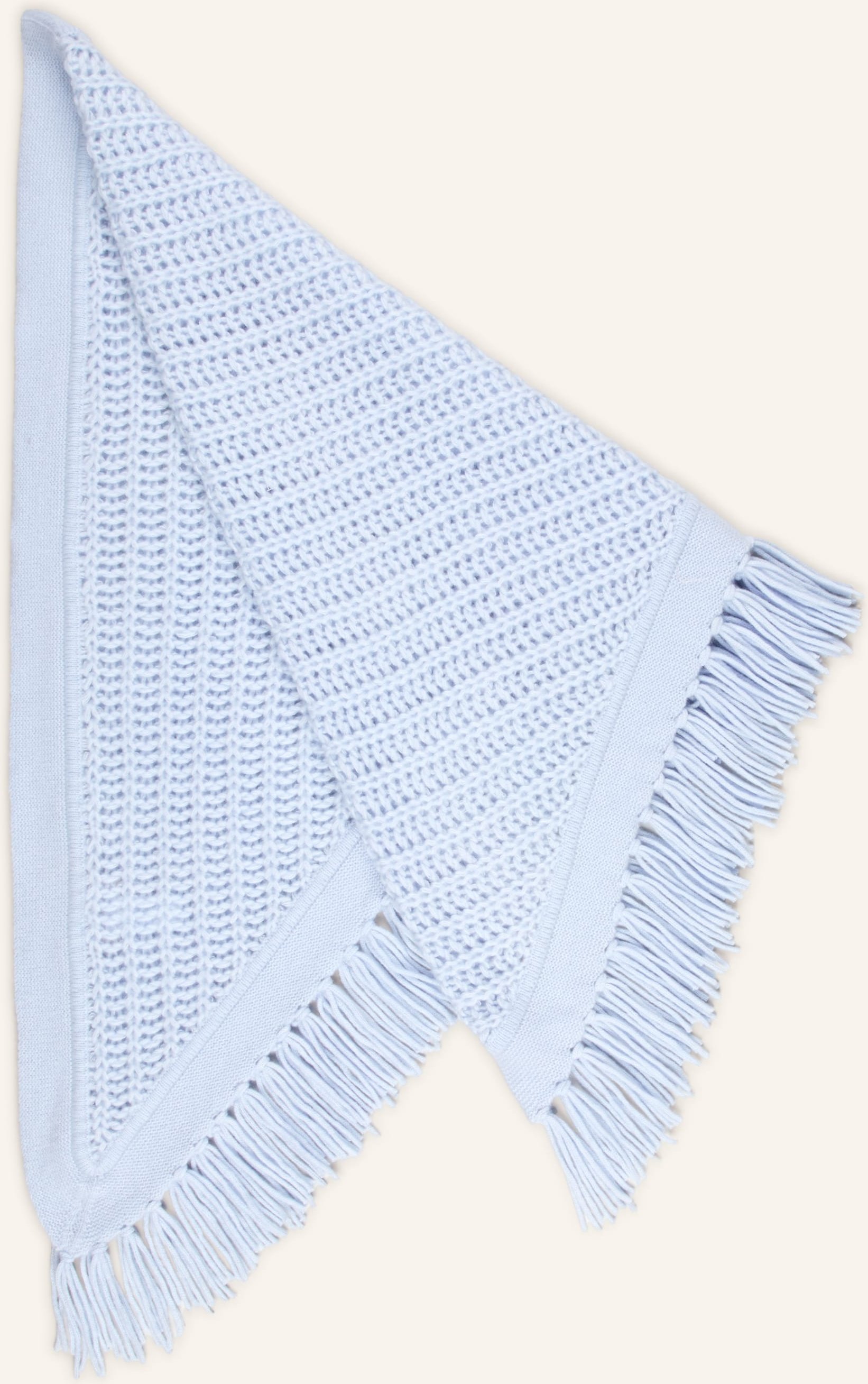 Hemisphere Dreieckstuch Mit Cashmere blau