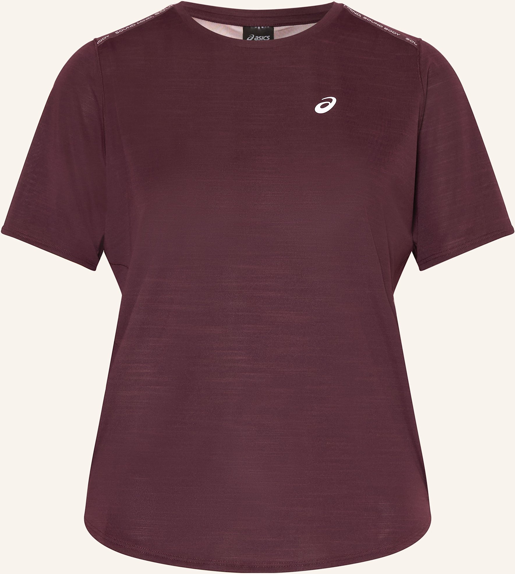 Asics Laufshirt Road rot