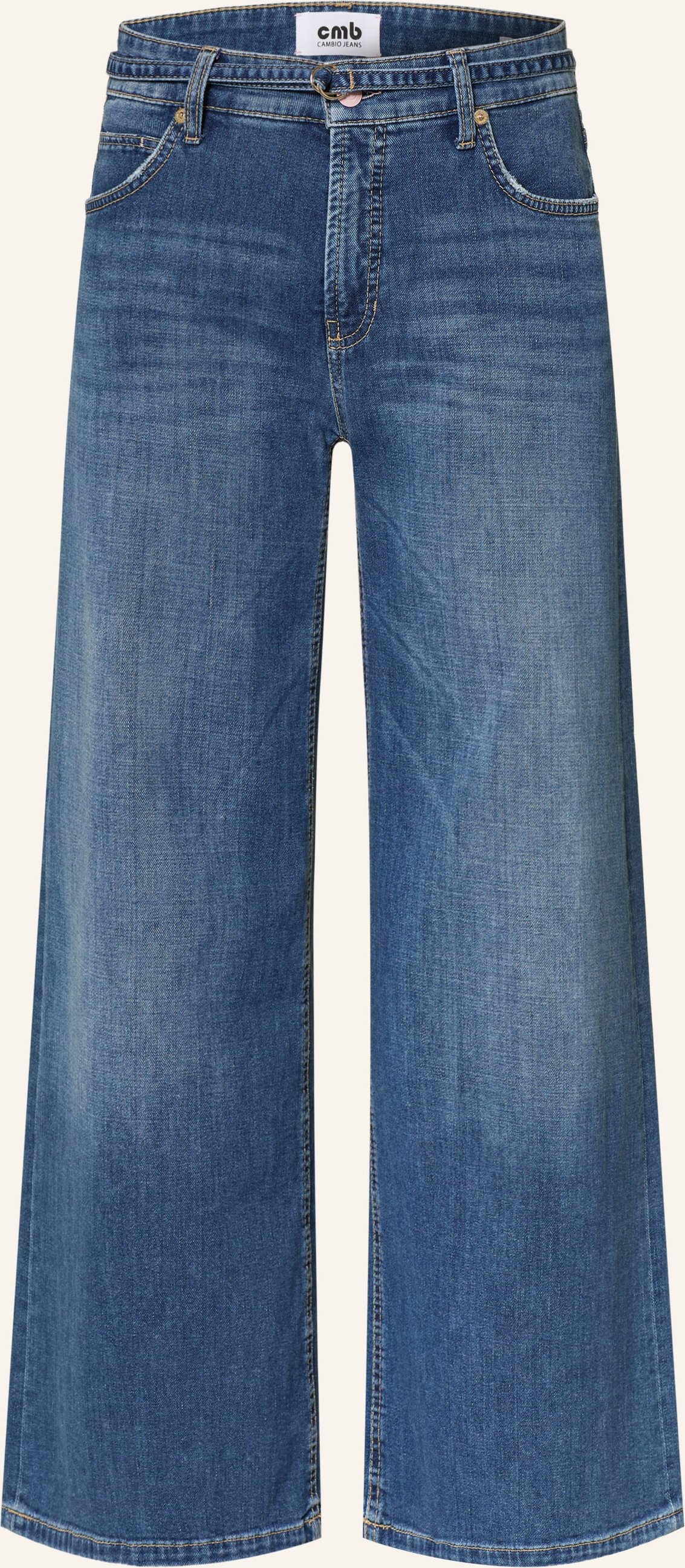 Cambio Wide Leg Jeans Palazzo blau
