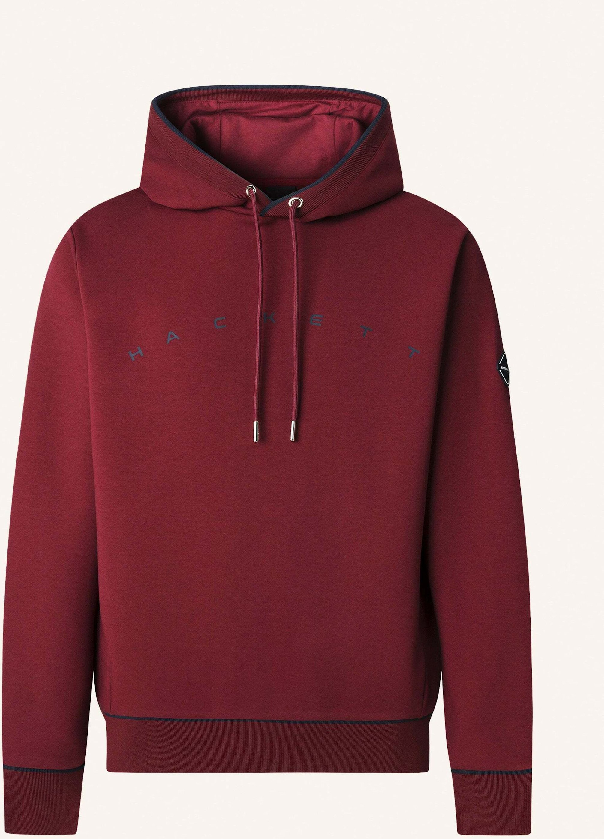 Hackett London Hoodieshirt Hs Sporting Club Hdy rot