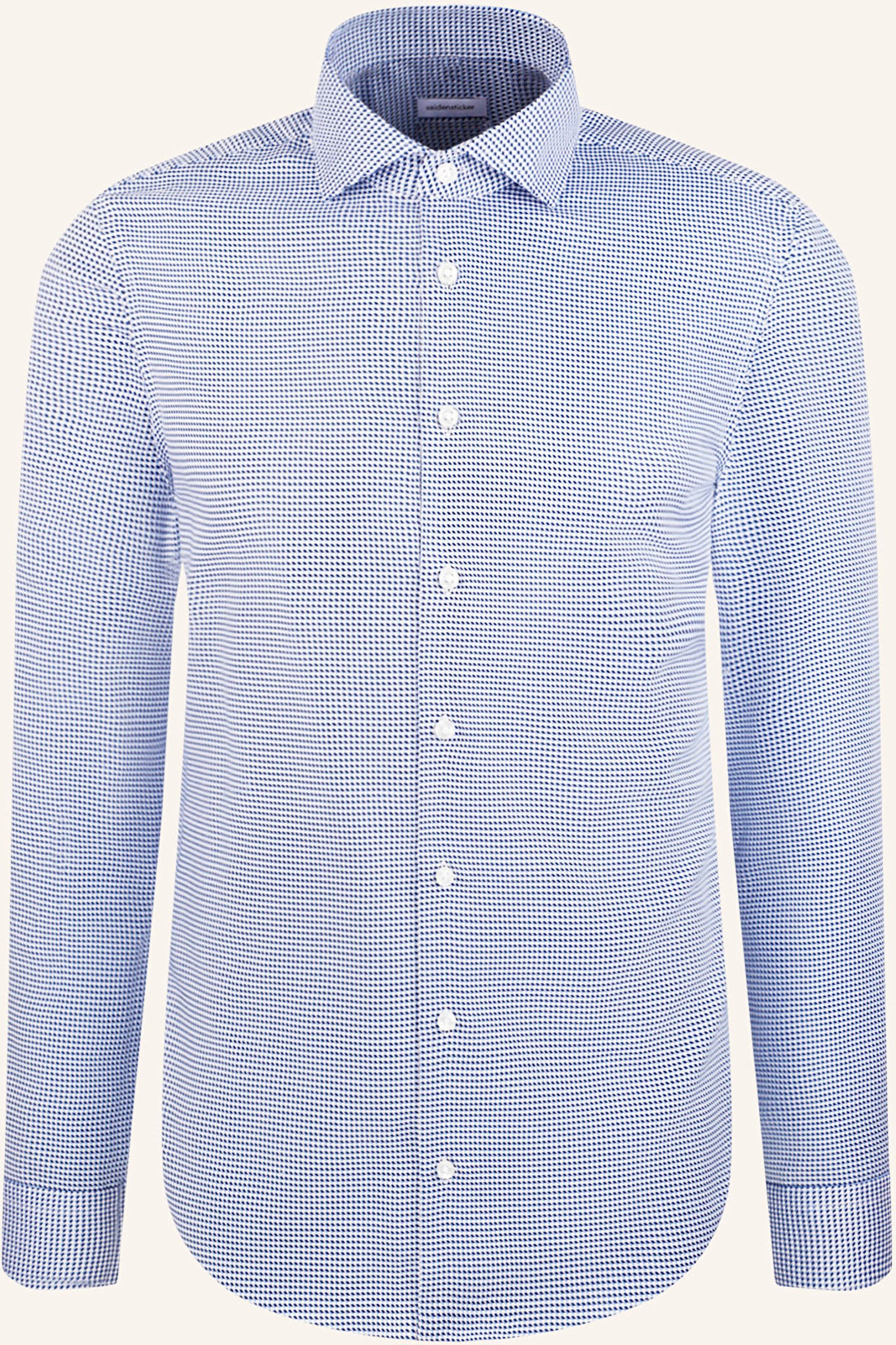 Seidensticker Hemd Regular Fit blau