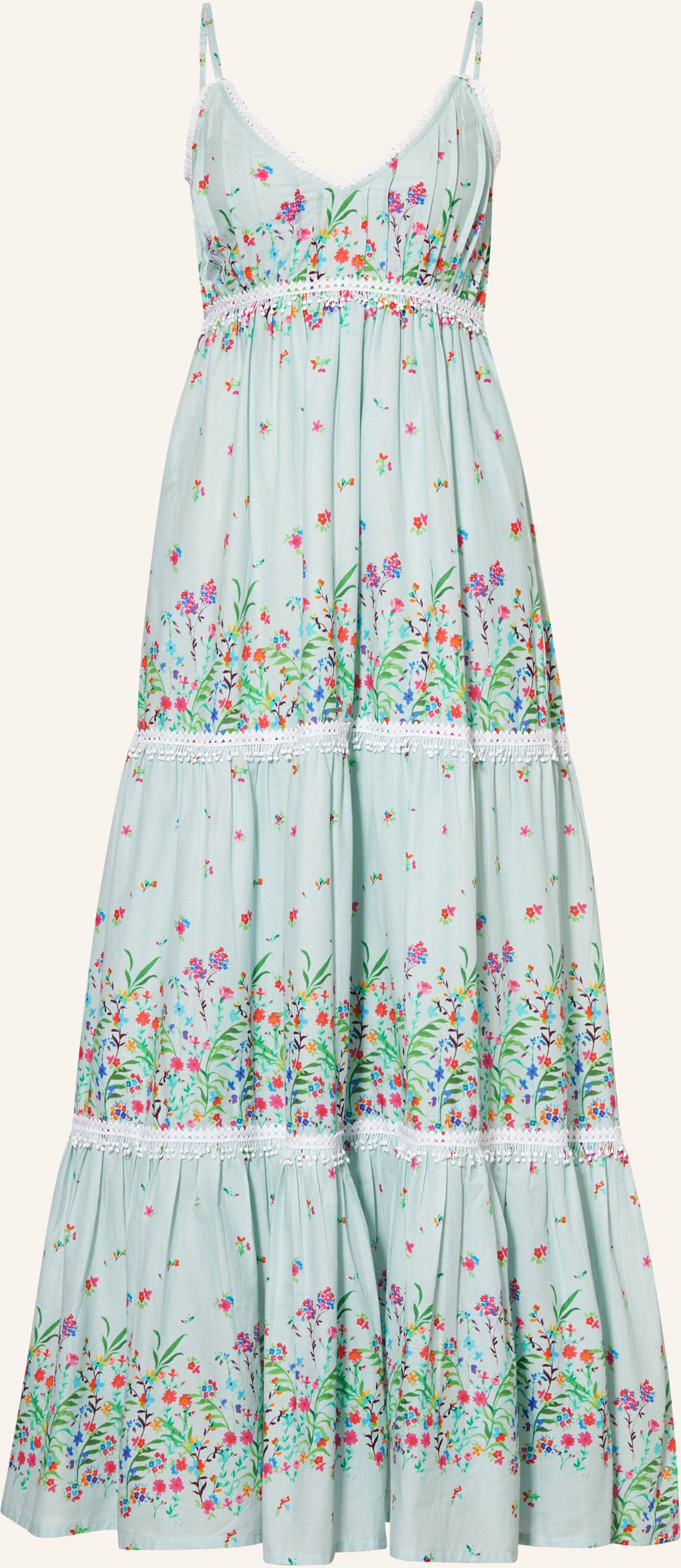 Miss Goodlife Kleid Little Flowers gruen