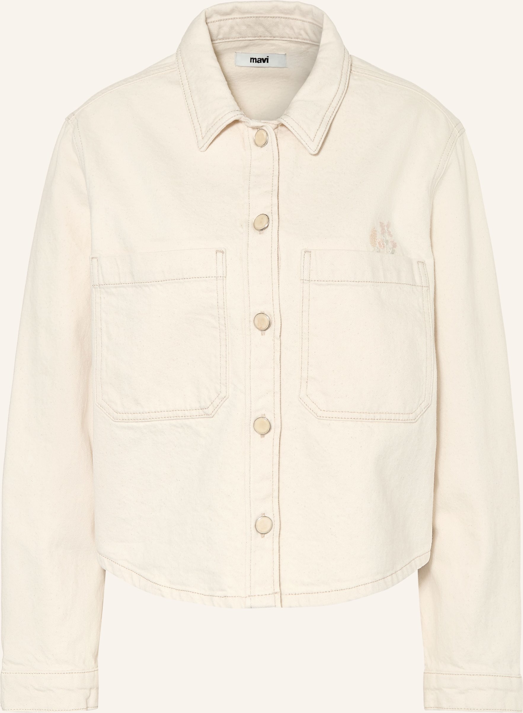 Mavi Jeansjacke Paola beige