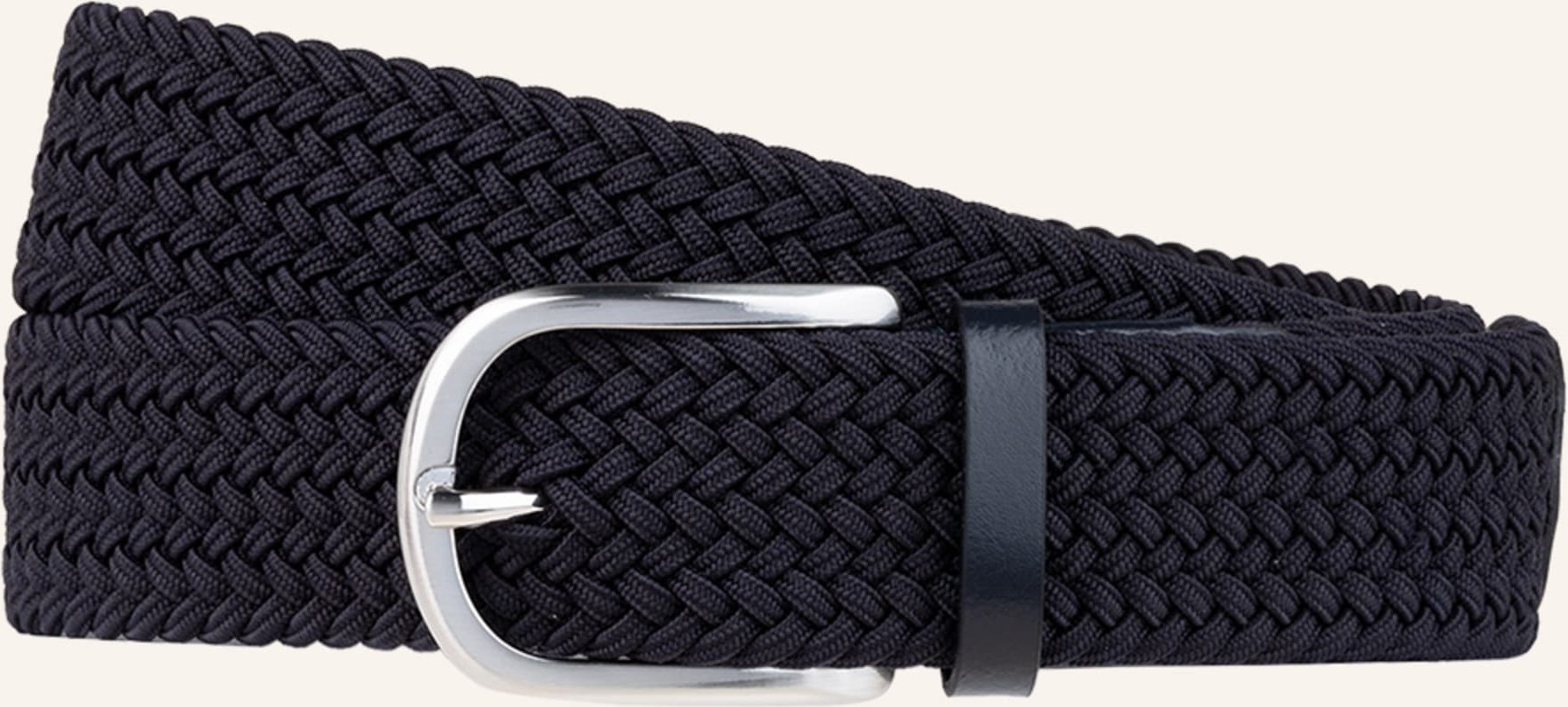 Reiss Flechtgürtel Elmont blau