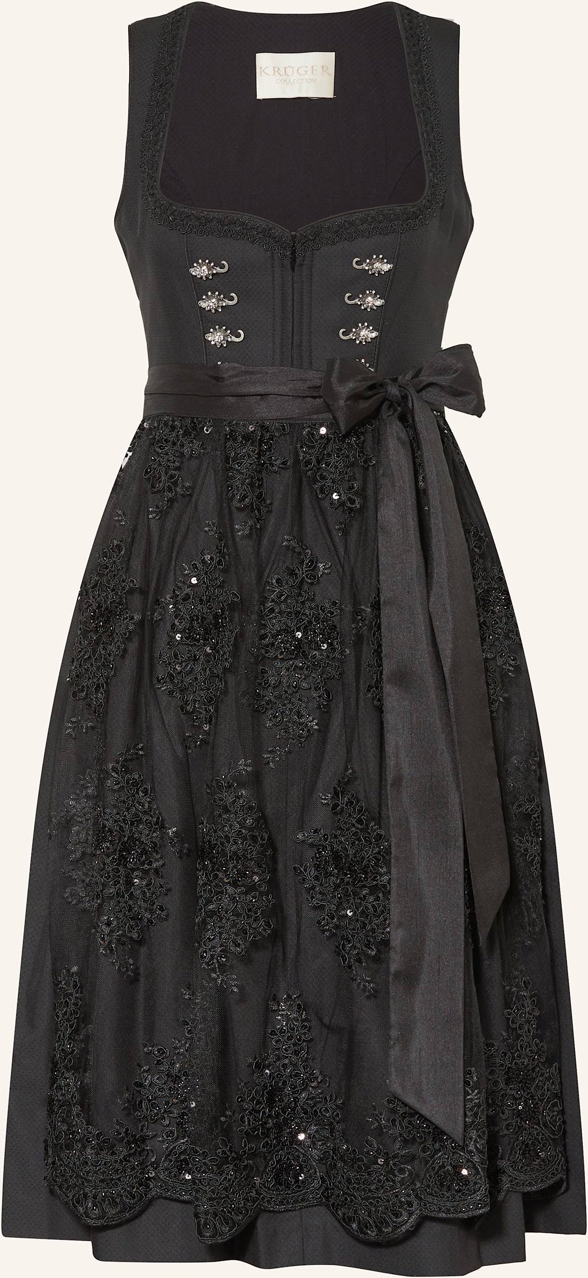 Krüger Dirndl Ziska schwarz
