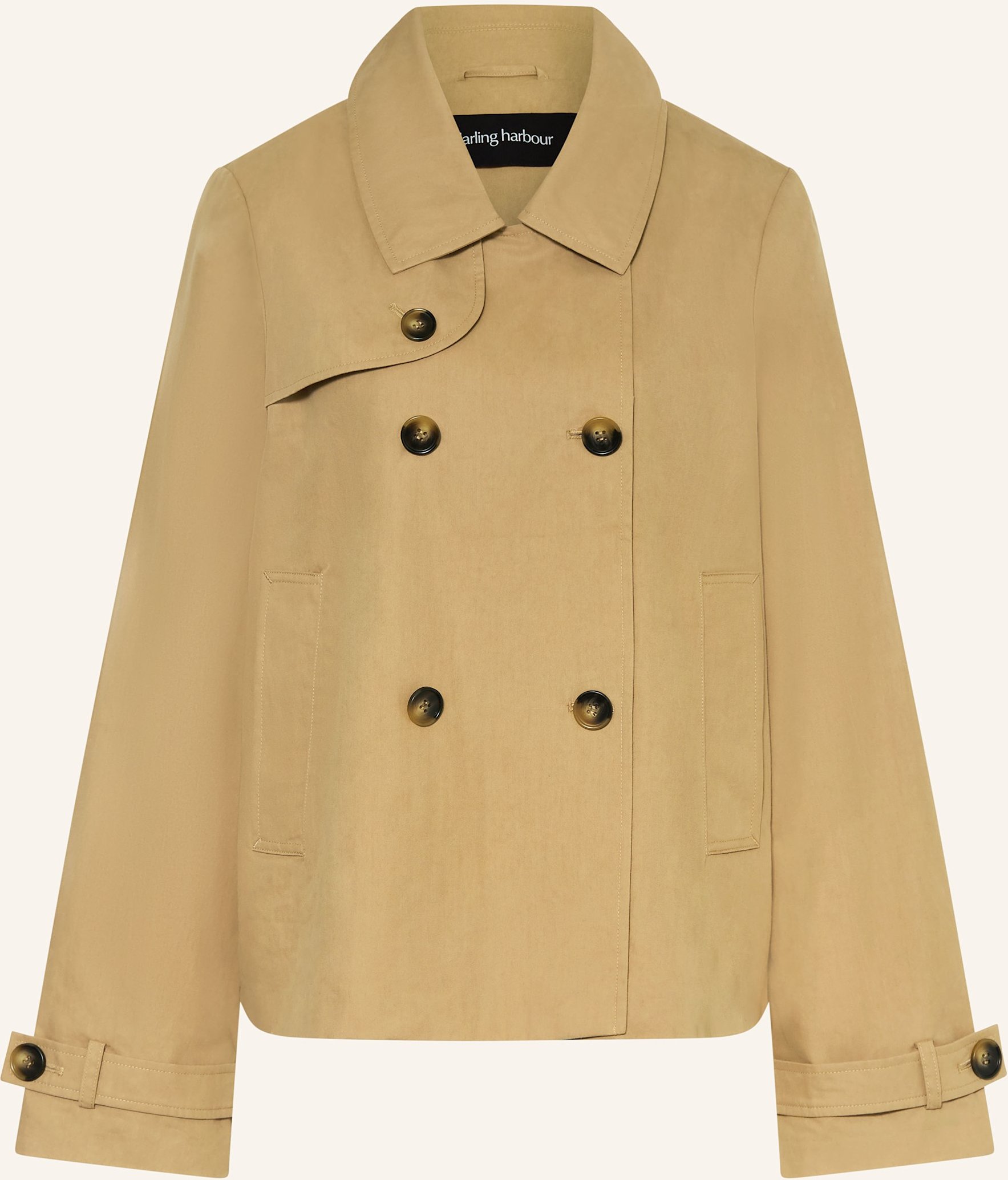 Darling Harbour Trench-Jacke braun