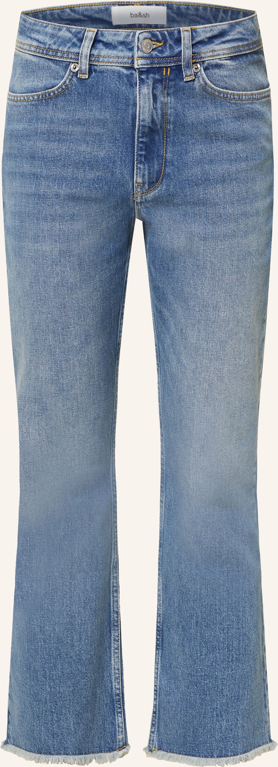 Thumbnail - Ba&Sh Straight Jeans Booty blau