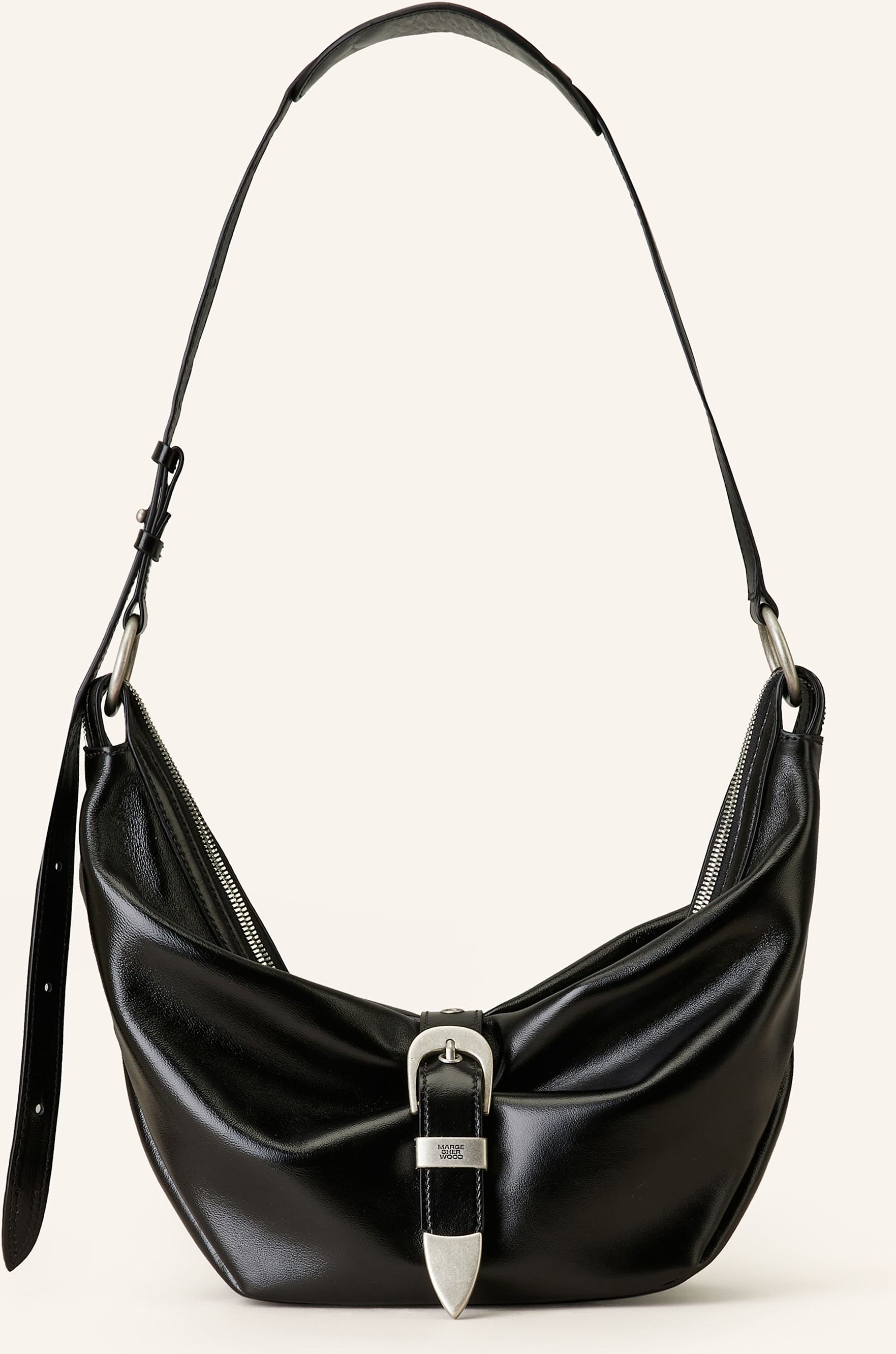 Marge Sherwood Hobo-Bag schwarz