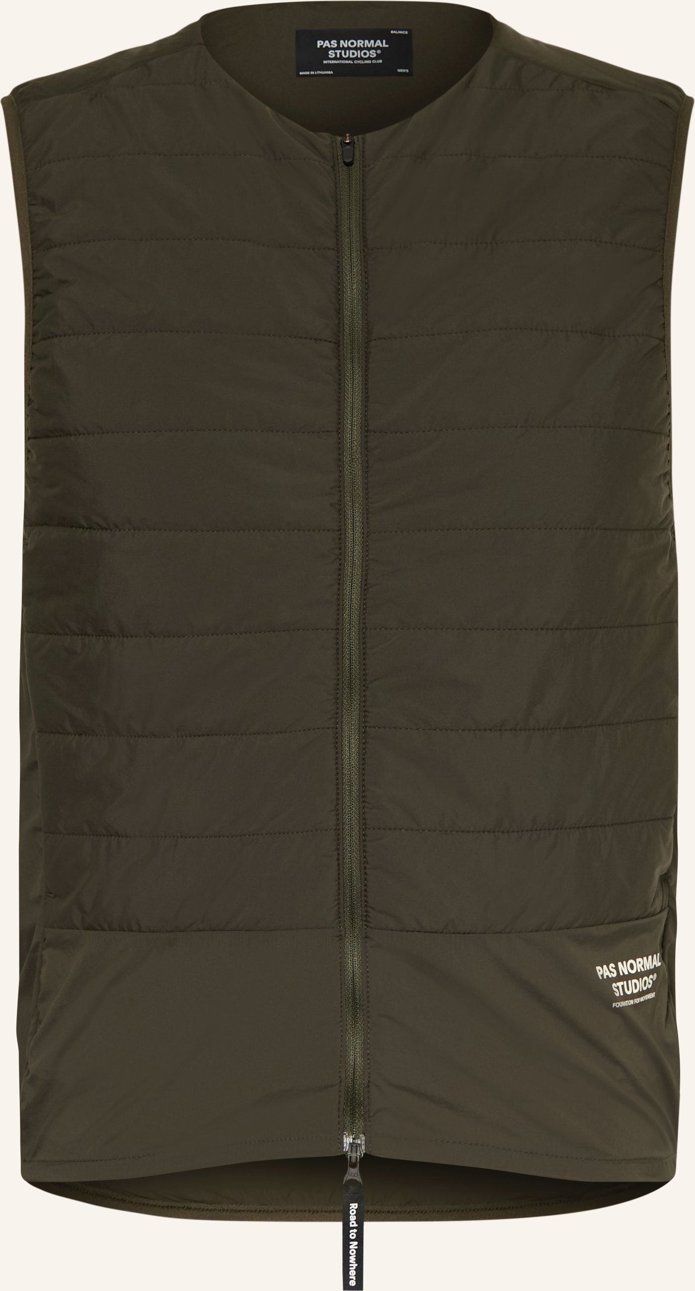 Pas Normal Studios Steppweste Balance Insulated gruen