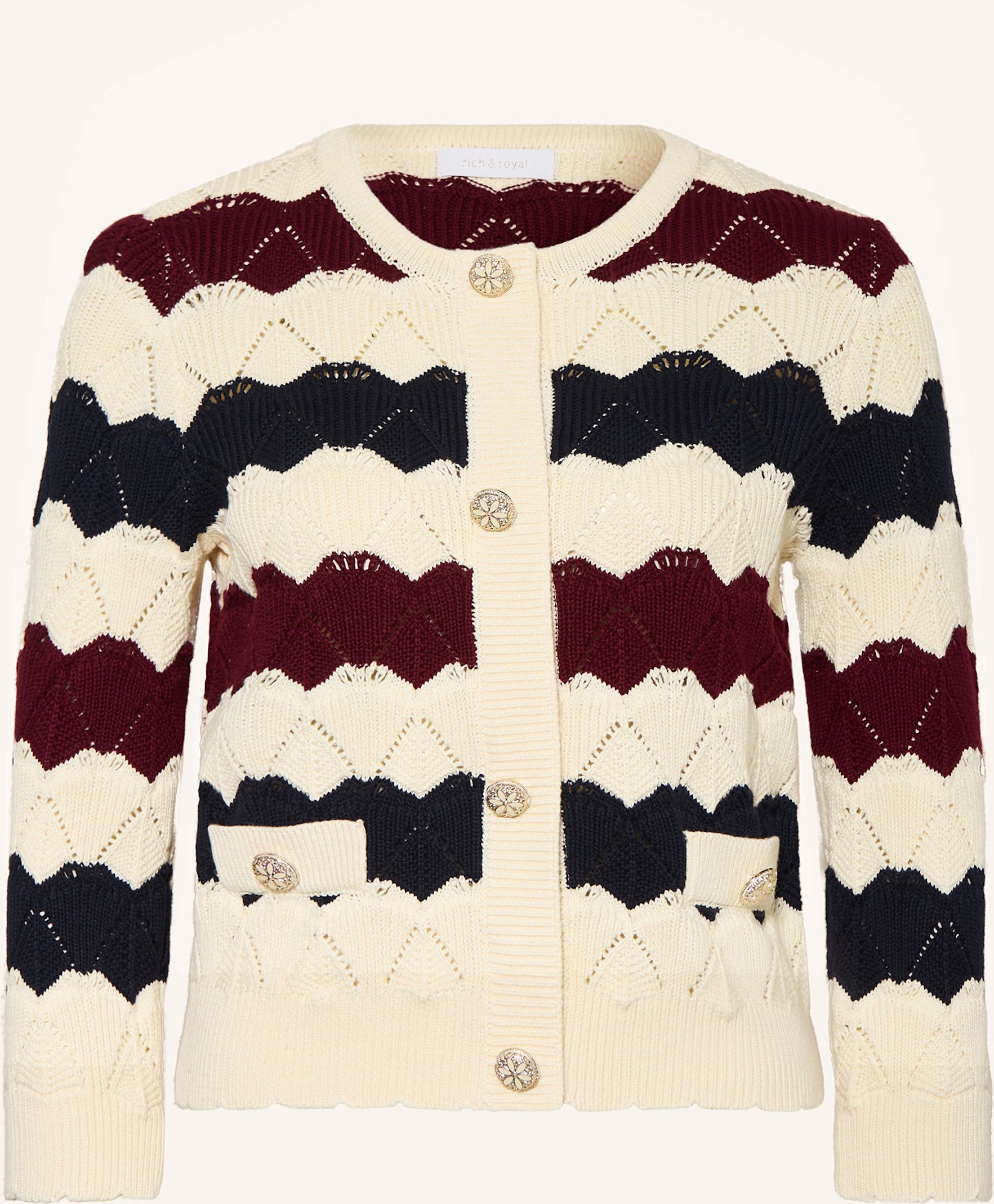 Rich & Royal Strickjacke pink