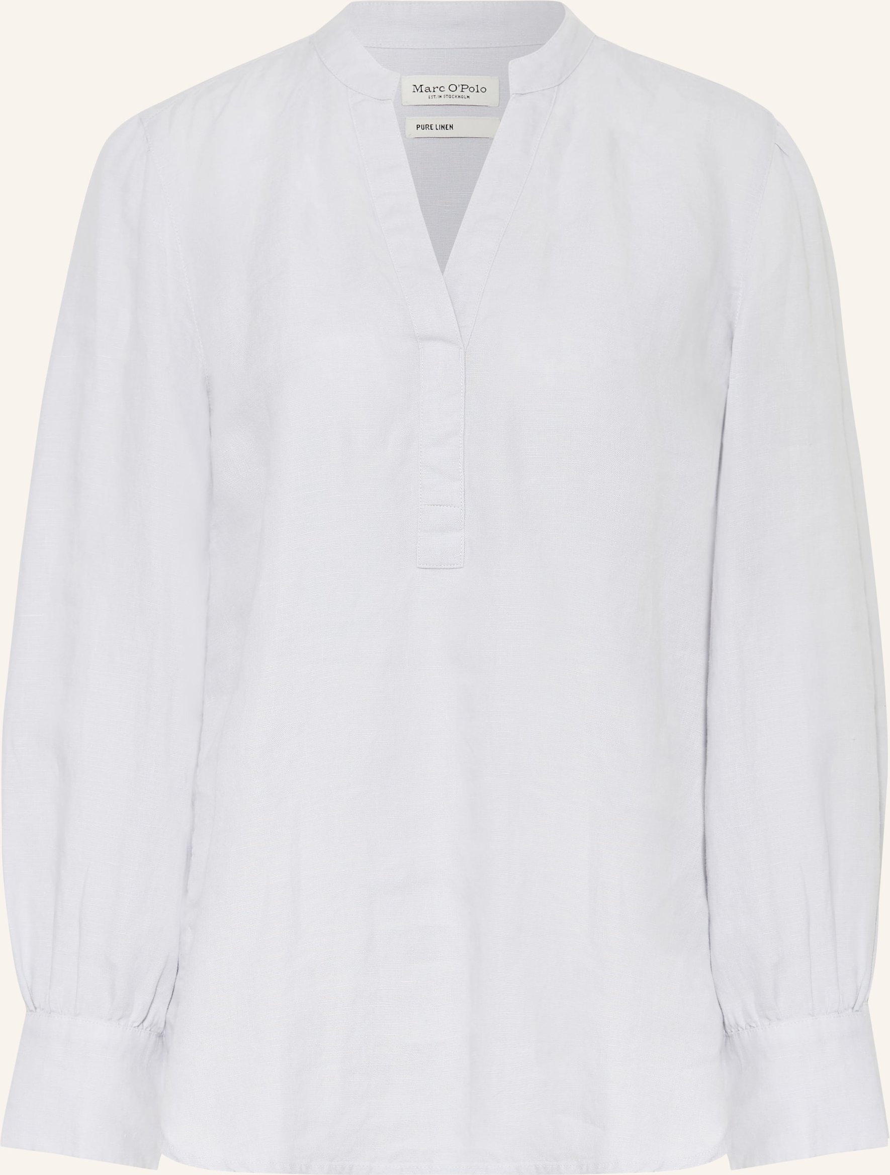 Marc O'polo Blusenshirt Aus Leinen blau