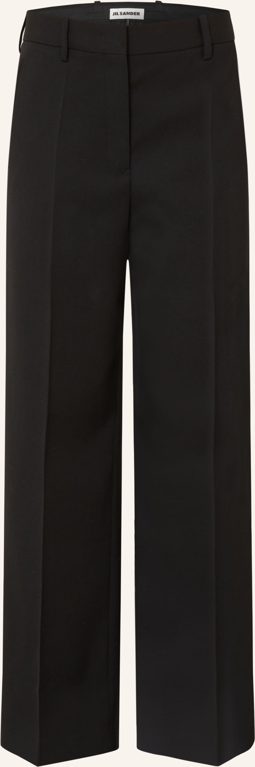 Jil Sander Marlenehose schwarz