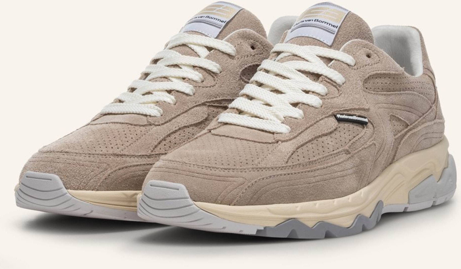 Floris Van Bommel Sneaker De Rezer 02 braun