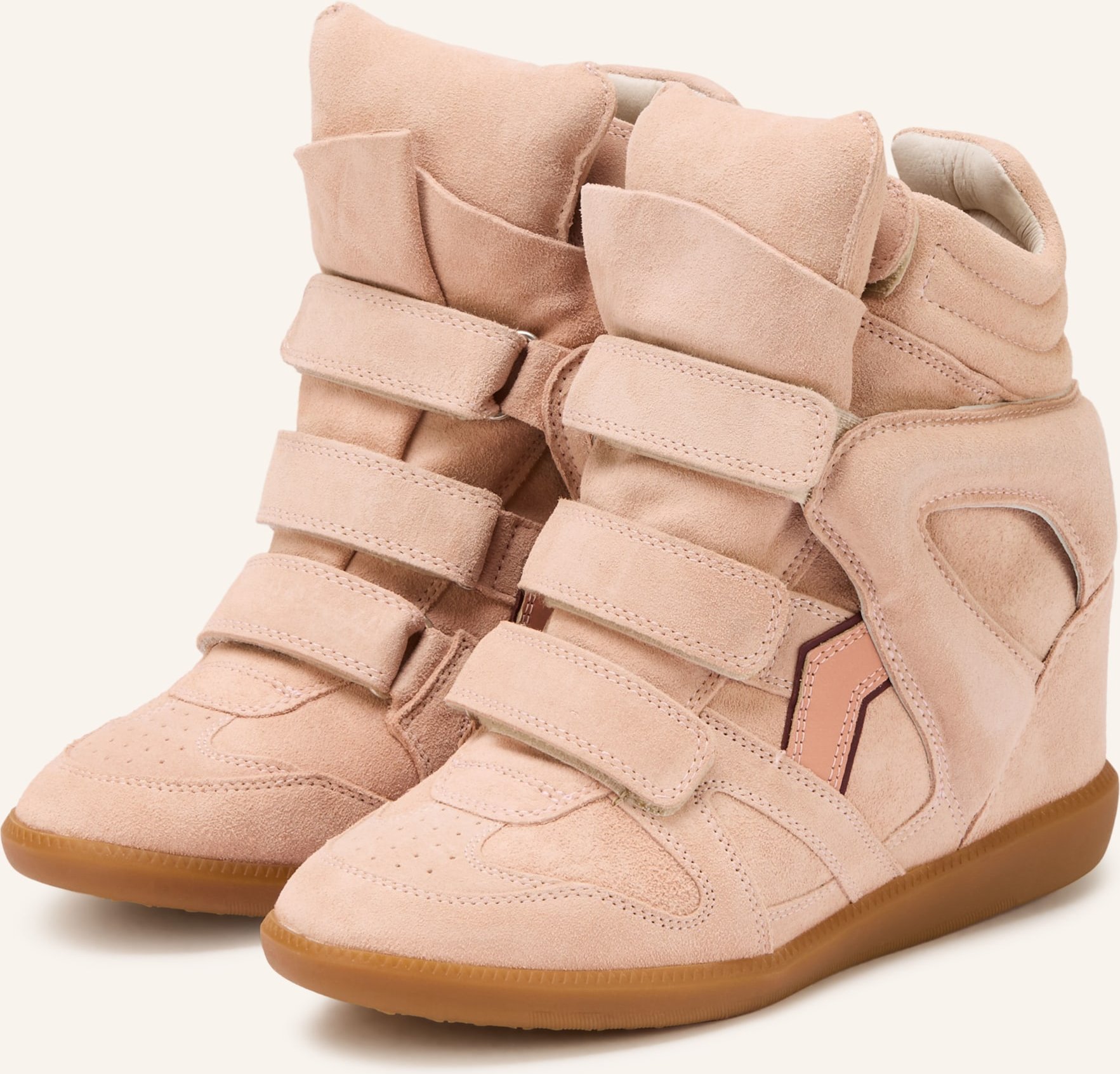 Isabel Marant Hightop-Sneaker Bekett rosa