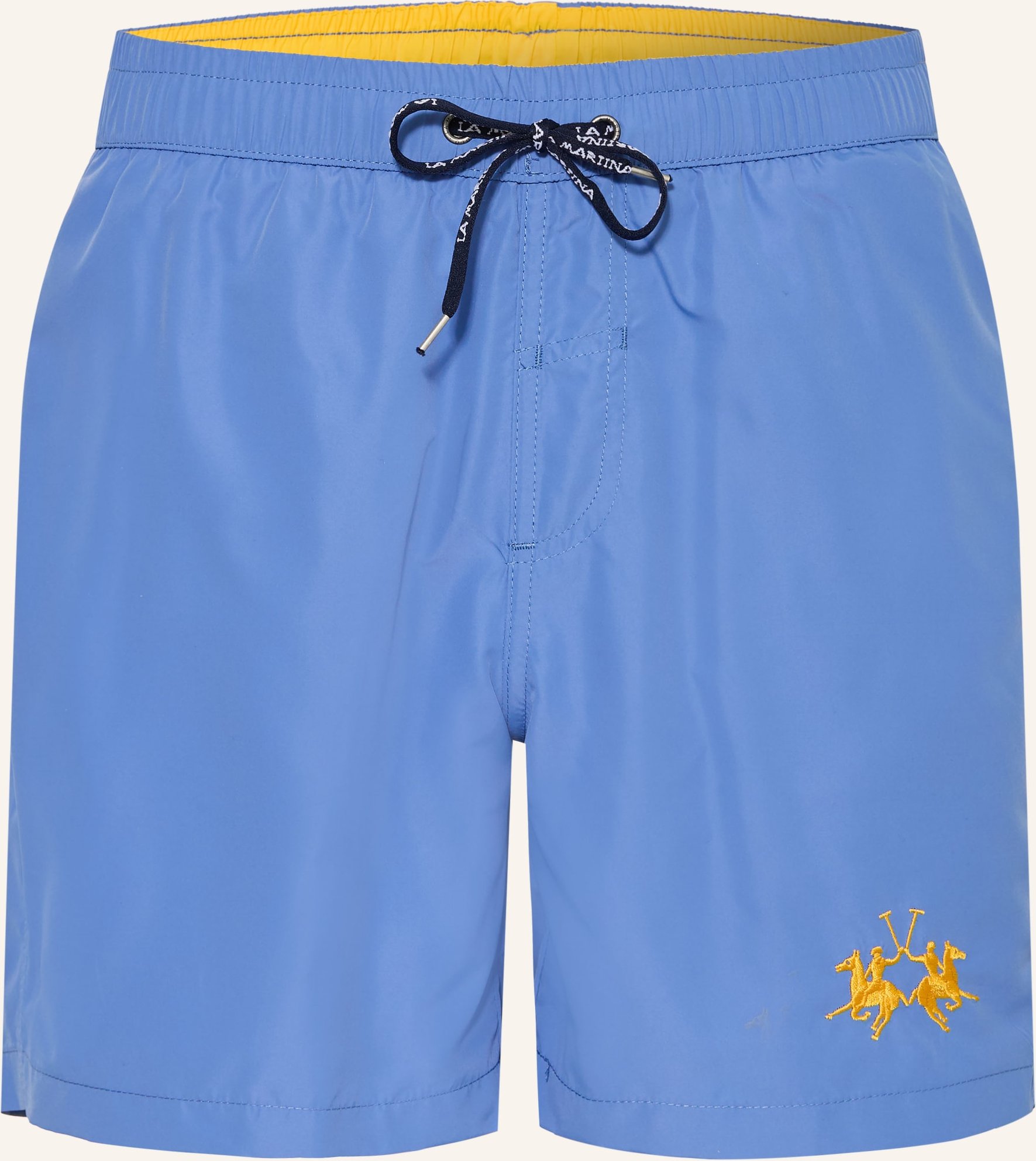 La Martina Badeshorts blau