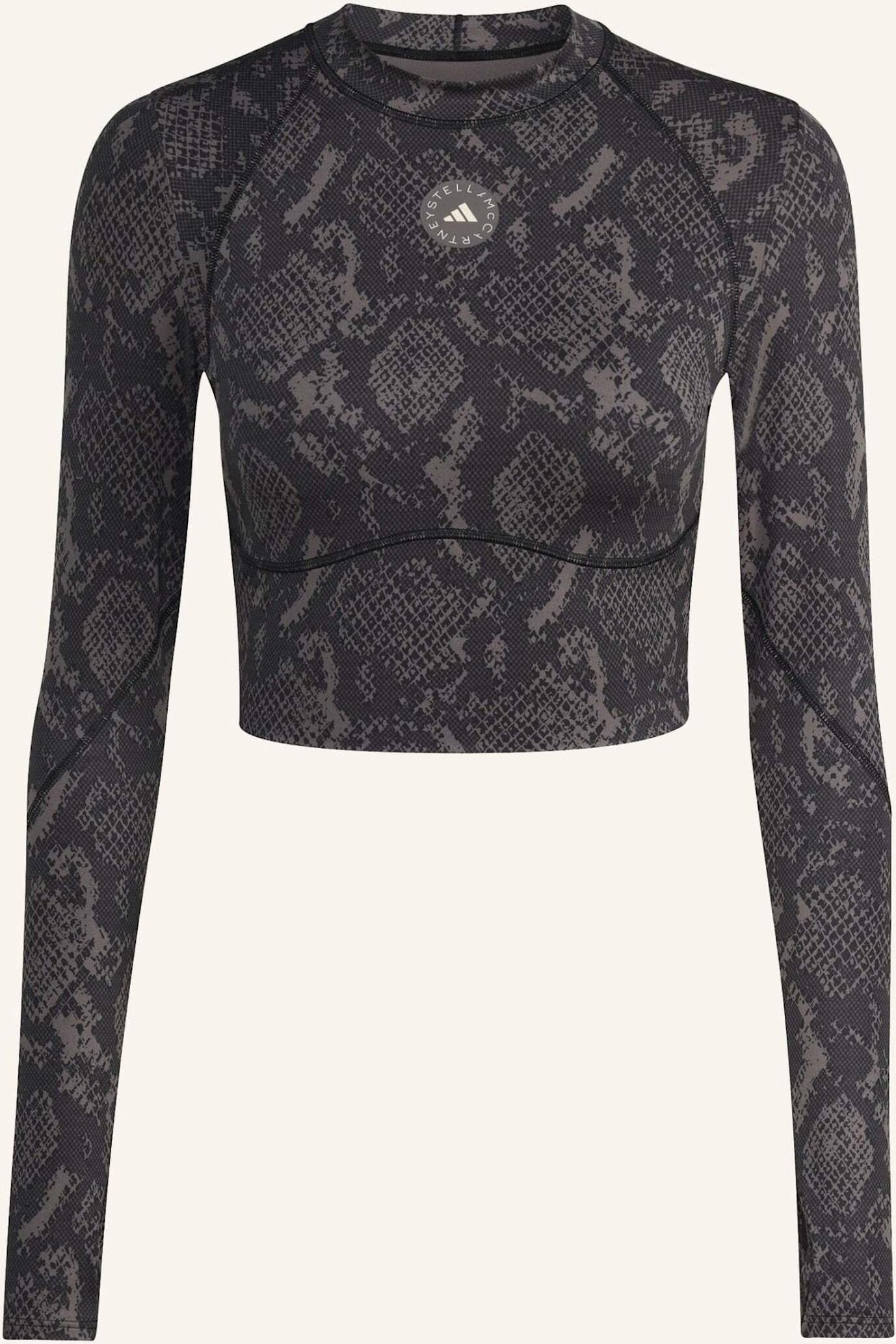 Adidas By Stella Mccartney Cropped-Longsleeve Adidas By Stella Mccartney braun