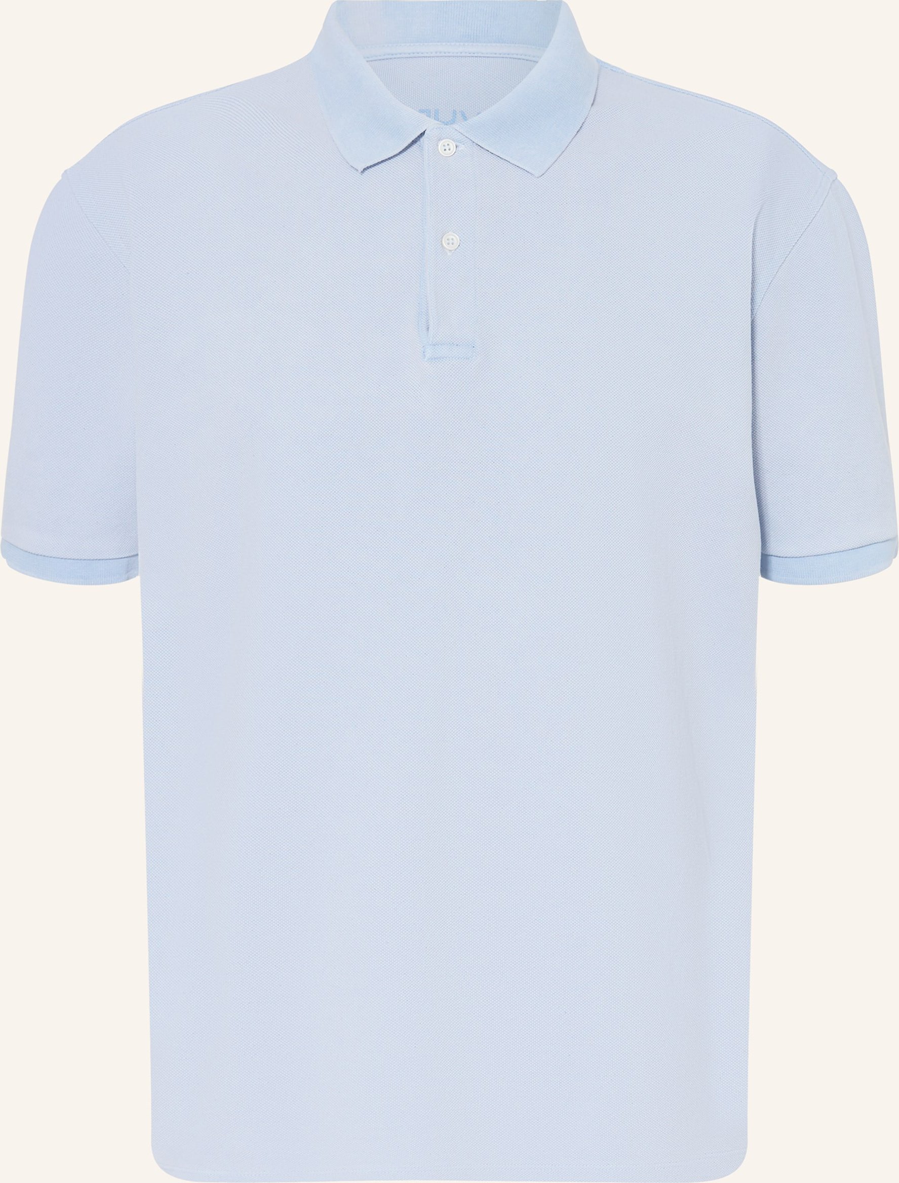 Juvia Piqué-Poloshirt Franjoo blau