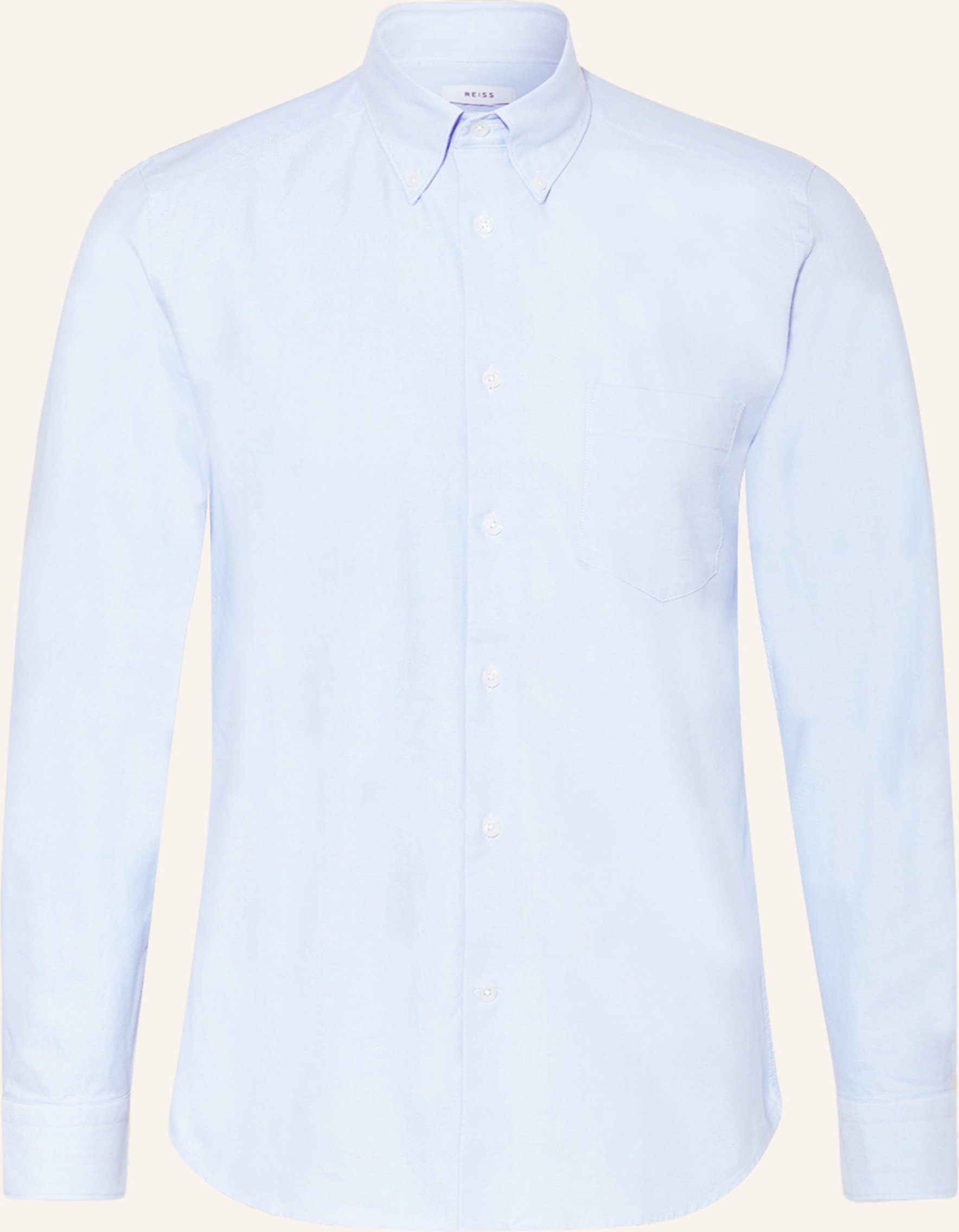 Reiss Oxfordhemd Greenwich Slim Fit blau