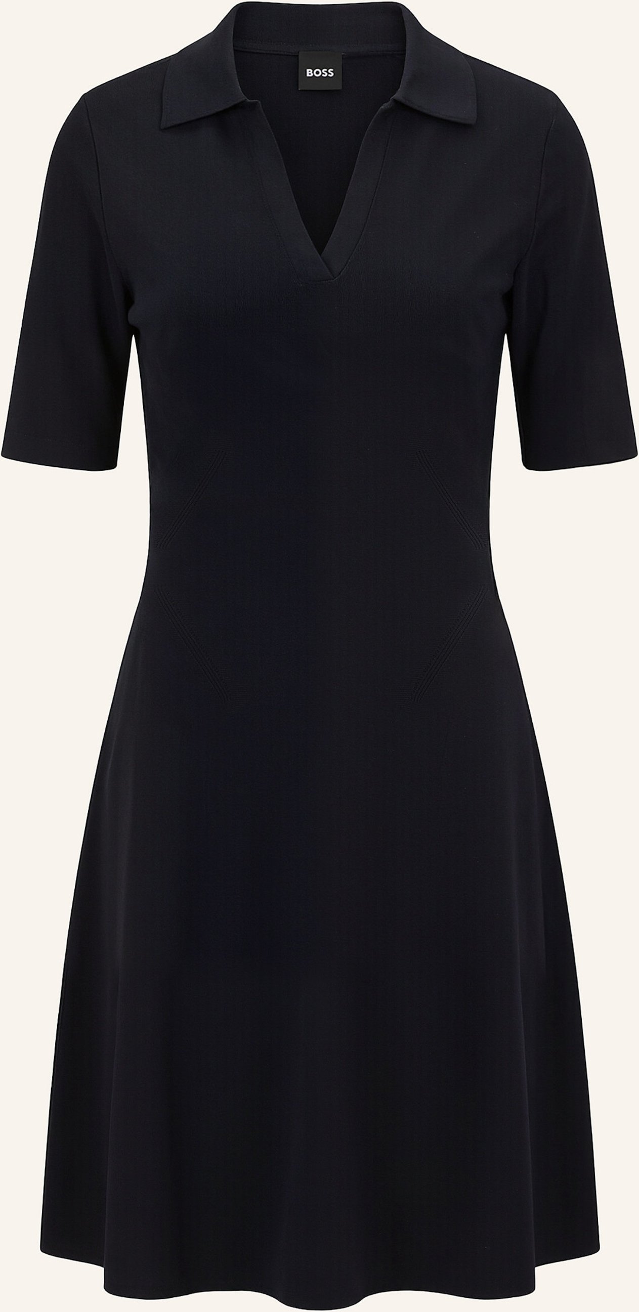 Boss Gestricktes Kleid Felita blau