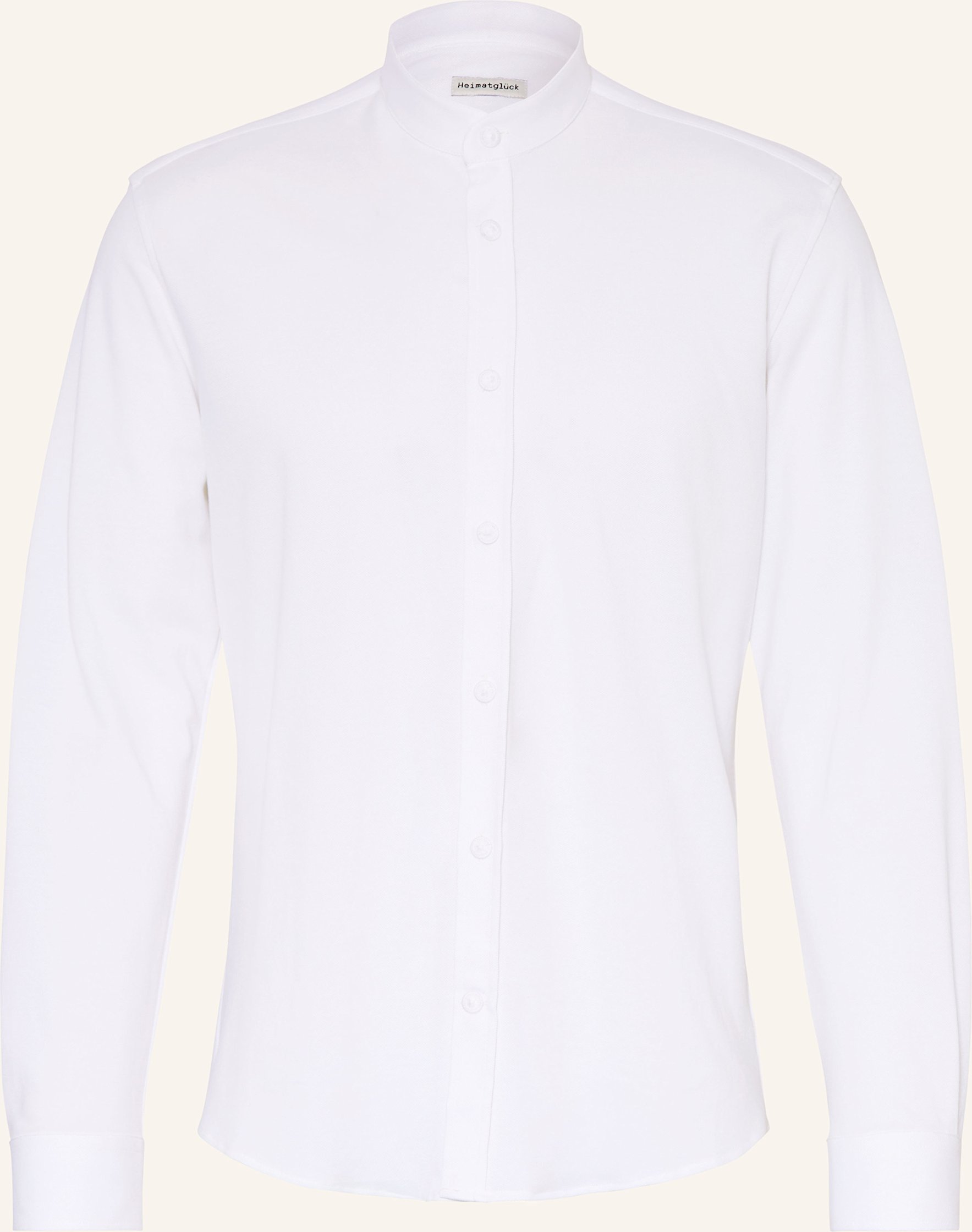 Heimatglück Tracht Trachtenhemd Luis Comfort Fit weiss