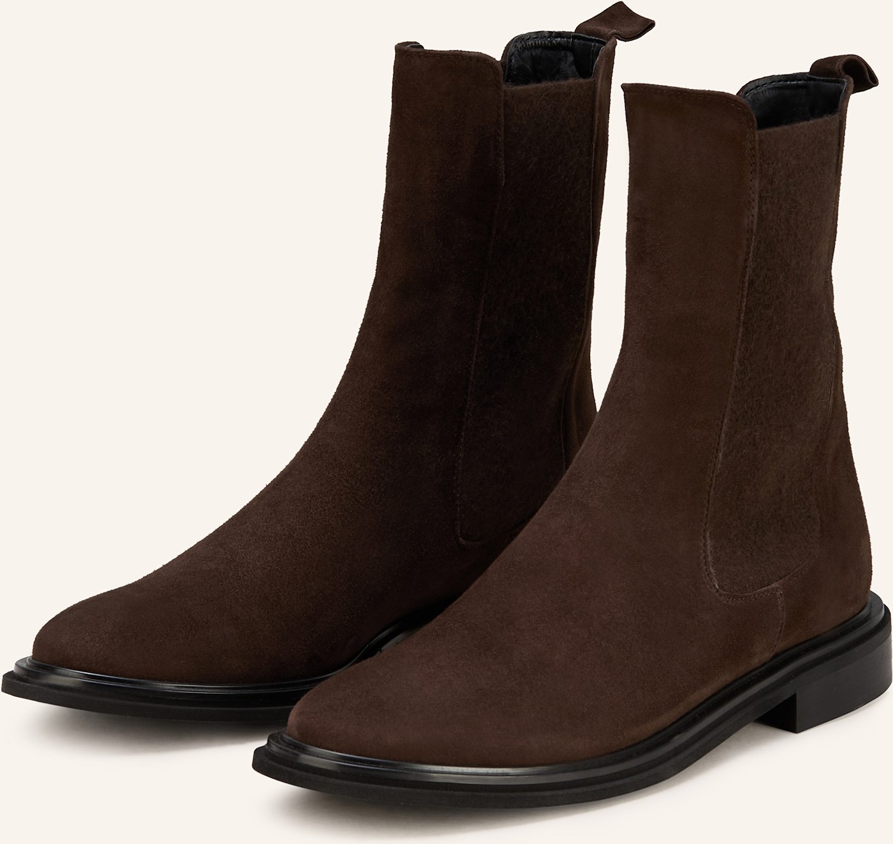 Darling Harbour Chelsea-Boots braun