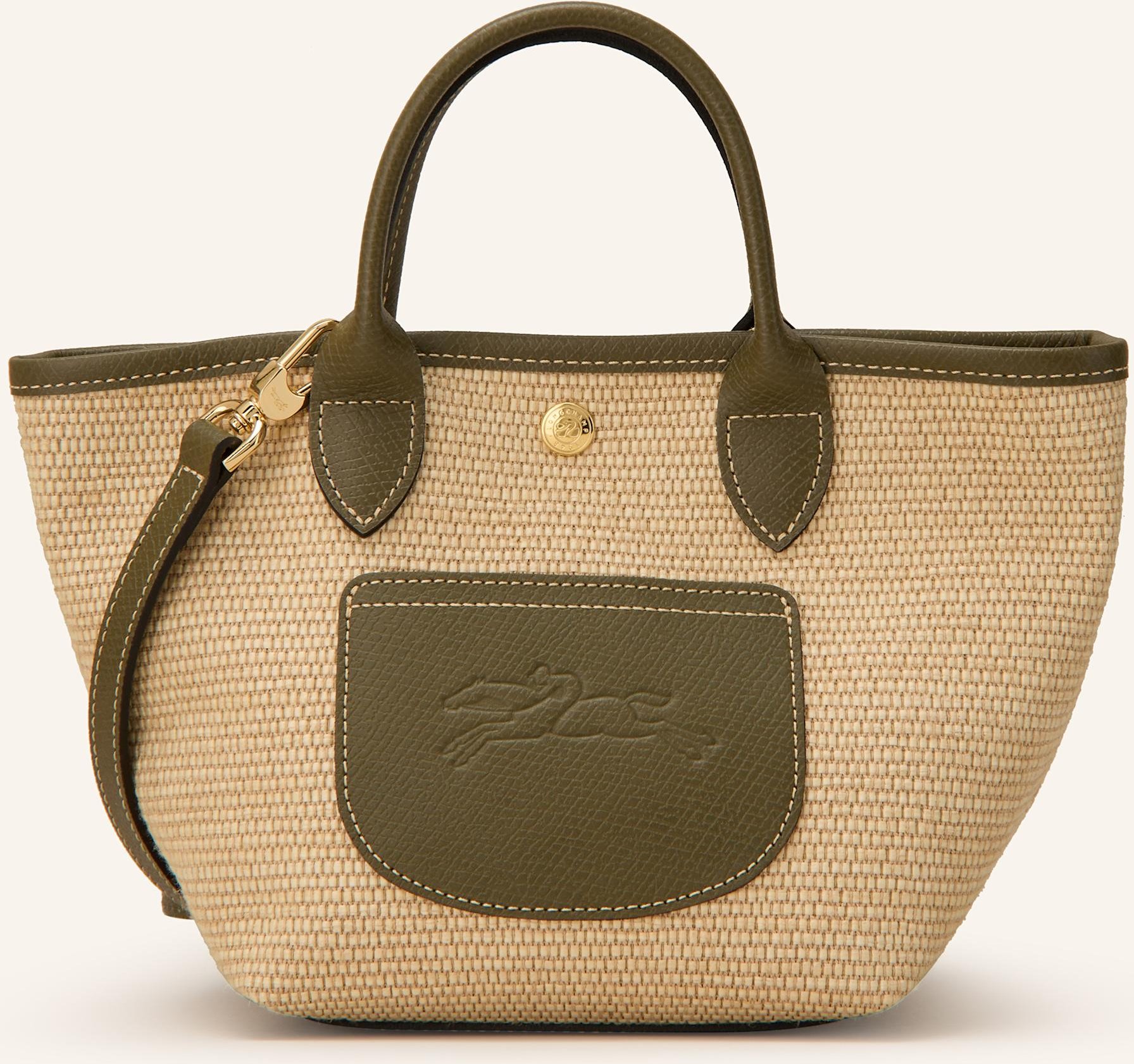 Longchamp Shopper Panier Small beige