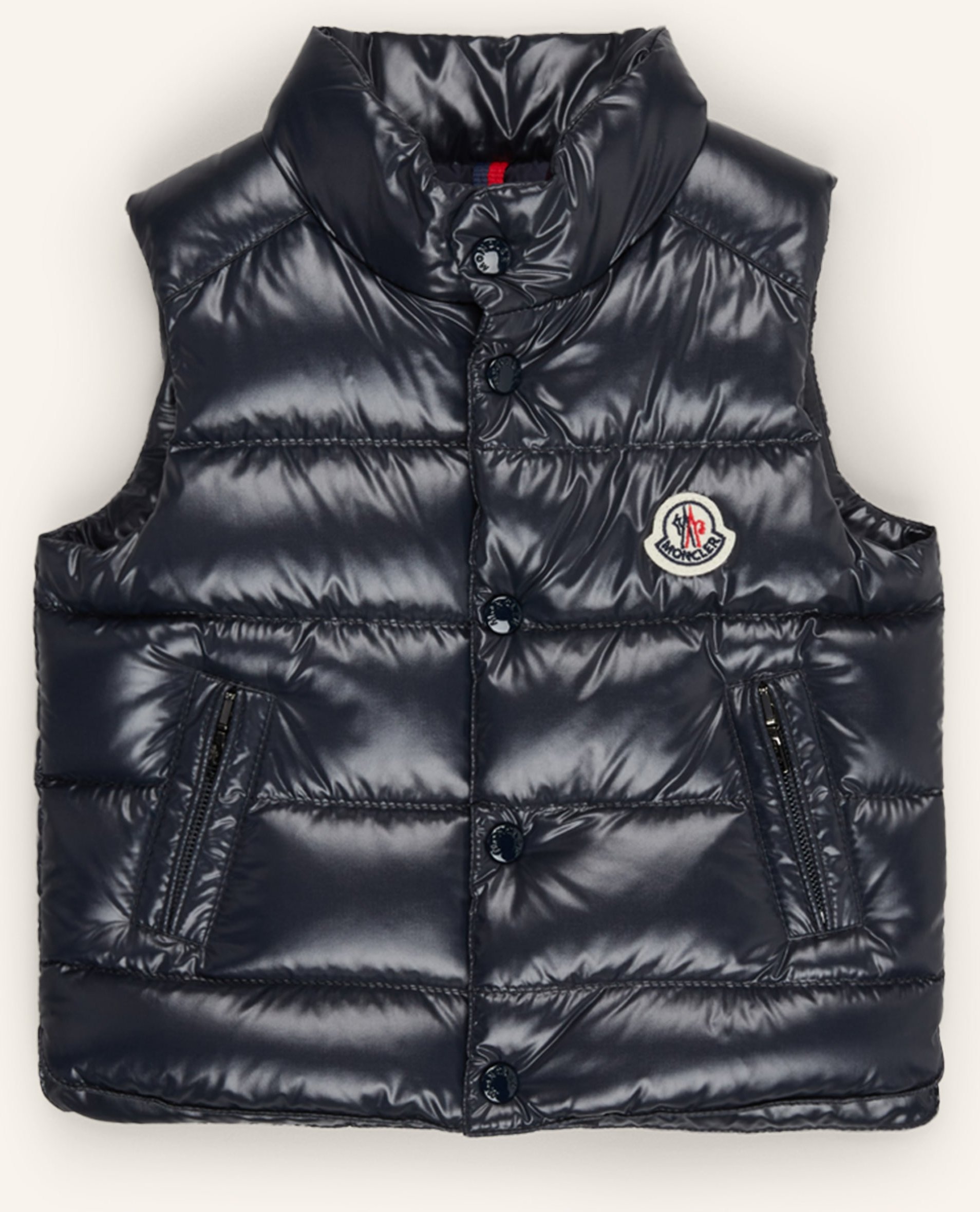 Moncler Enfant Daunenweste Bernard blau