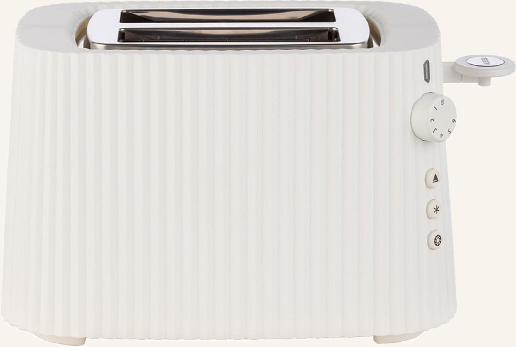 Alessi Toaster Plissé weiss