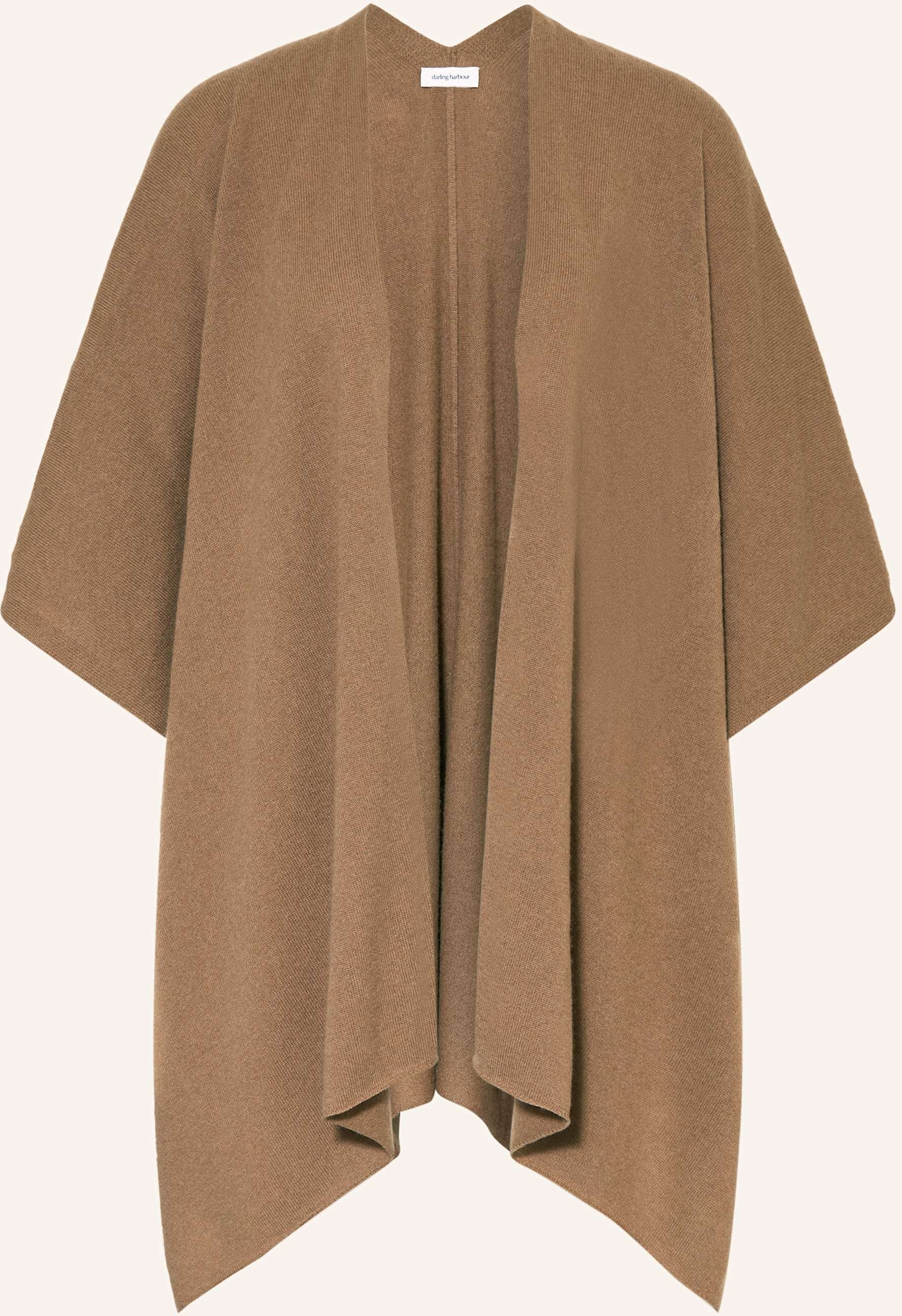 Darling Harbour Cashmere-Cape braun