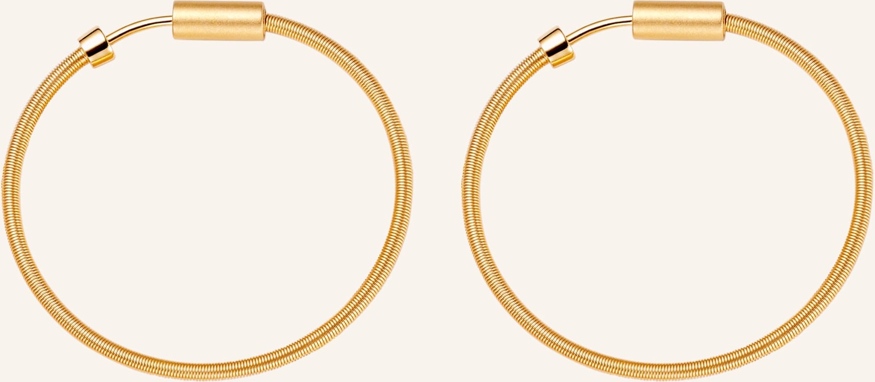 Niessing Creolen Colette rosegold