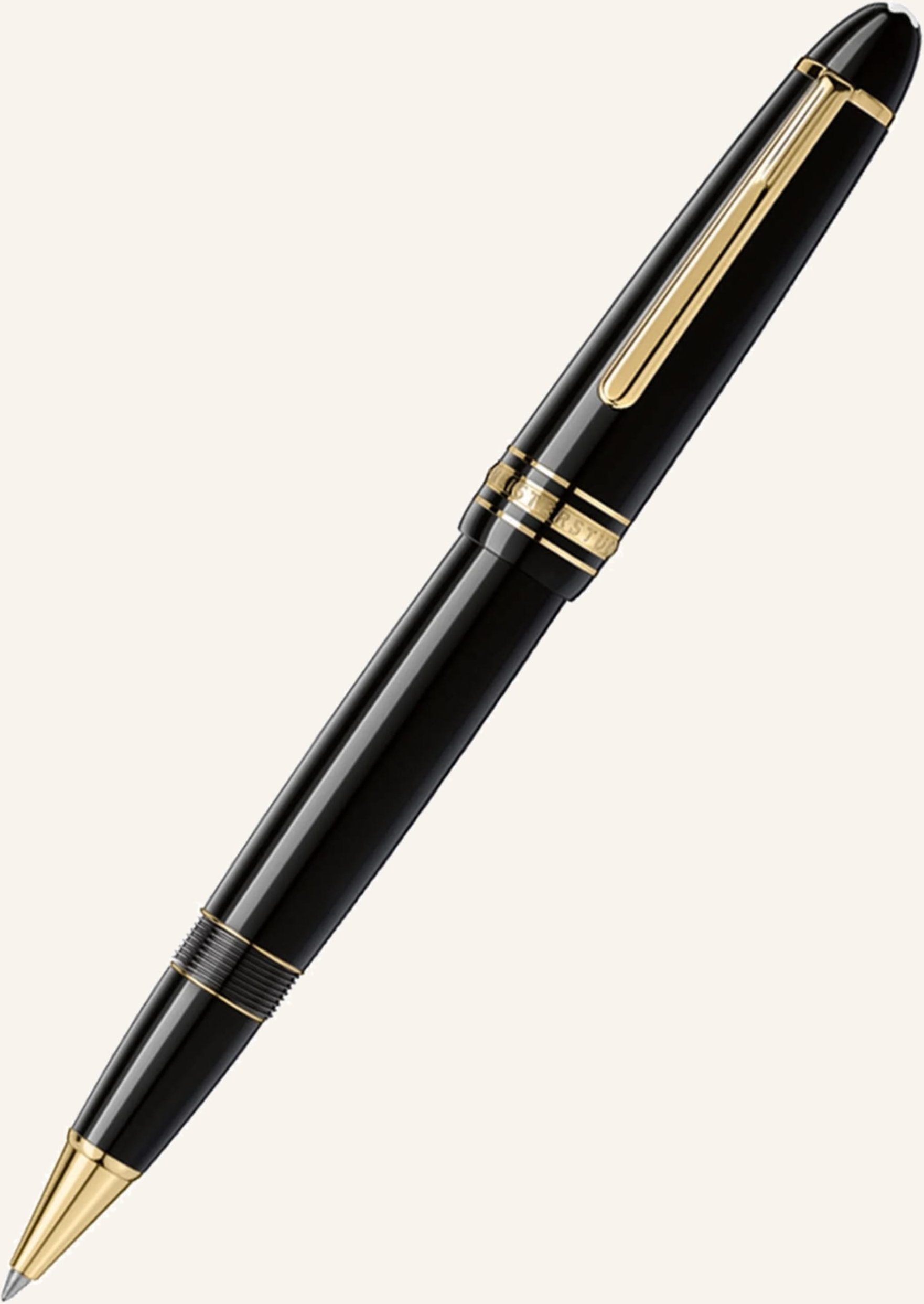 Montblanc Rollerball Meisterstück Gold Coated Legrand schwarz