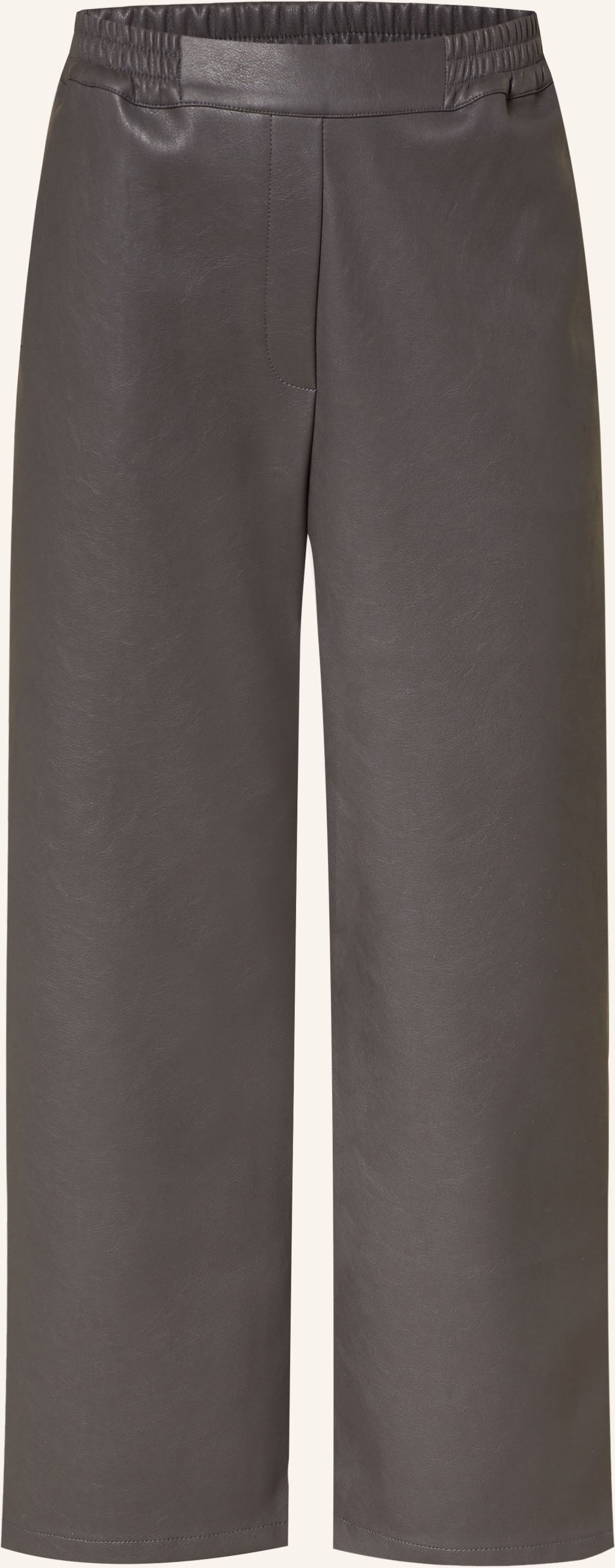 Princess Goes Hollywood 7/8-Hose In Lederoptik grau