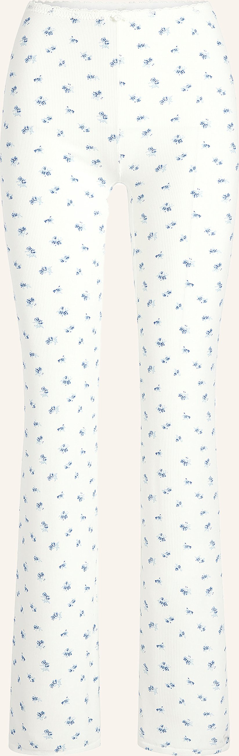 Skims Lounge-Hose Soft Lounge Lace blau