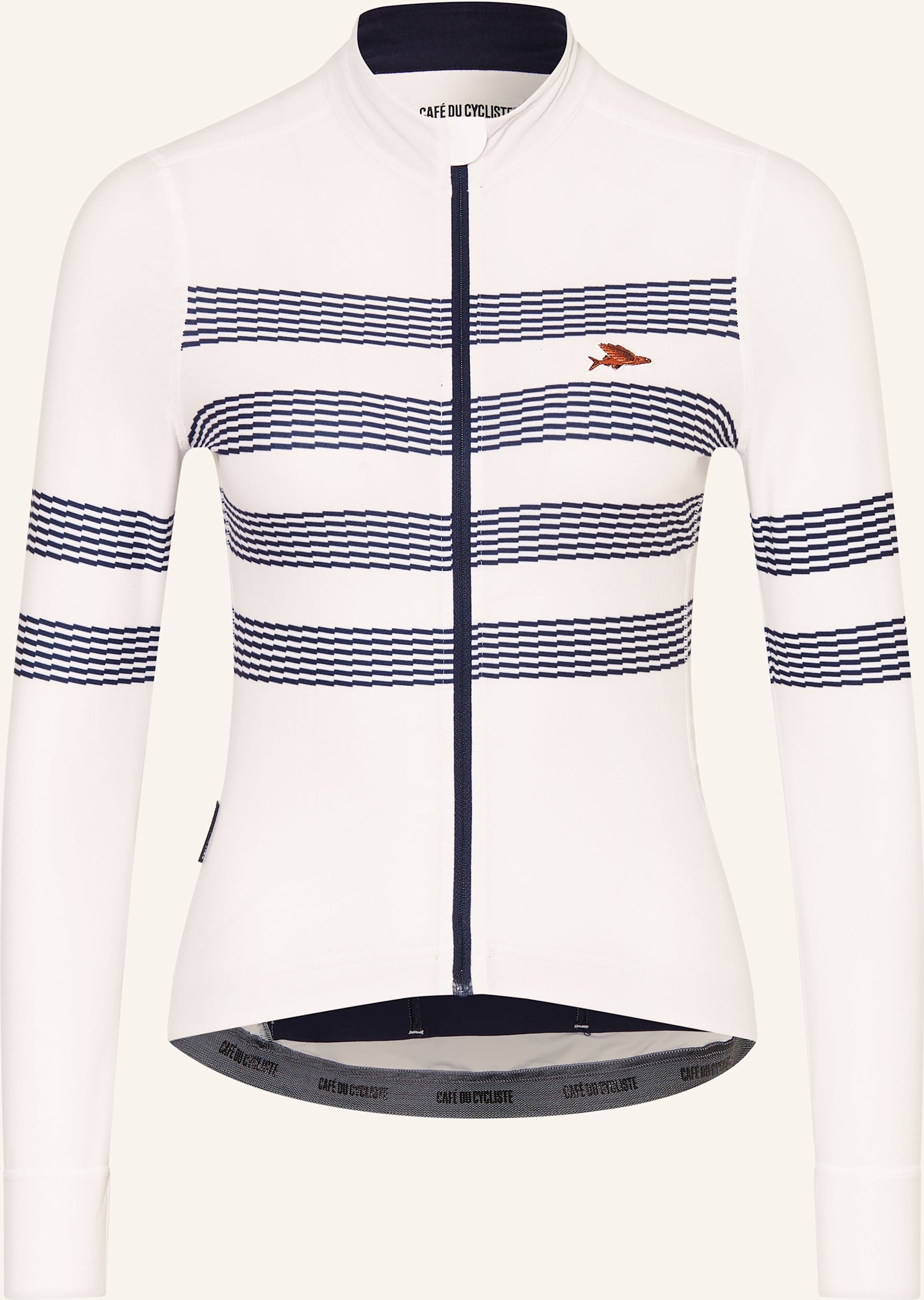 Thumbnail - Café Du Cycliste Radtrikot Charlie weiss