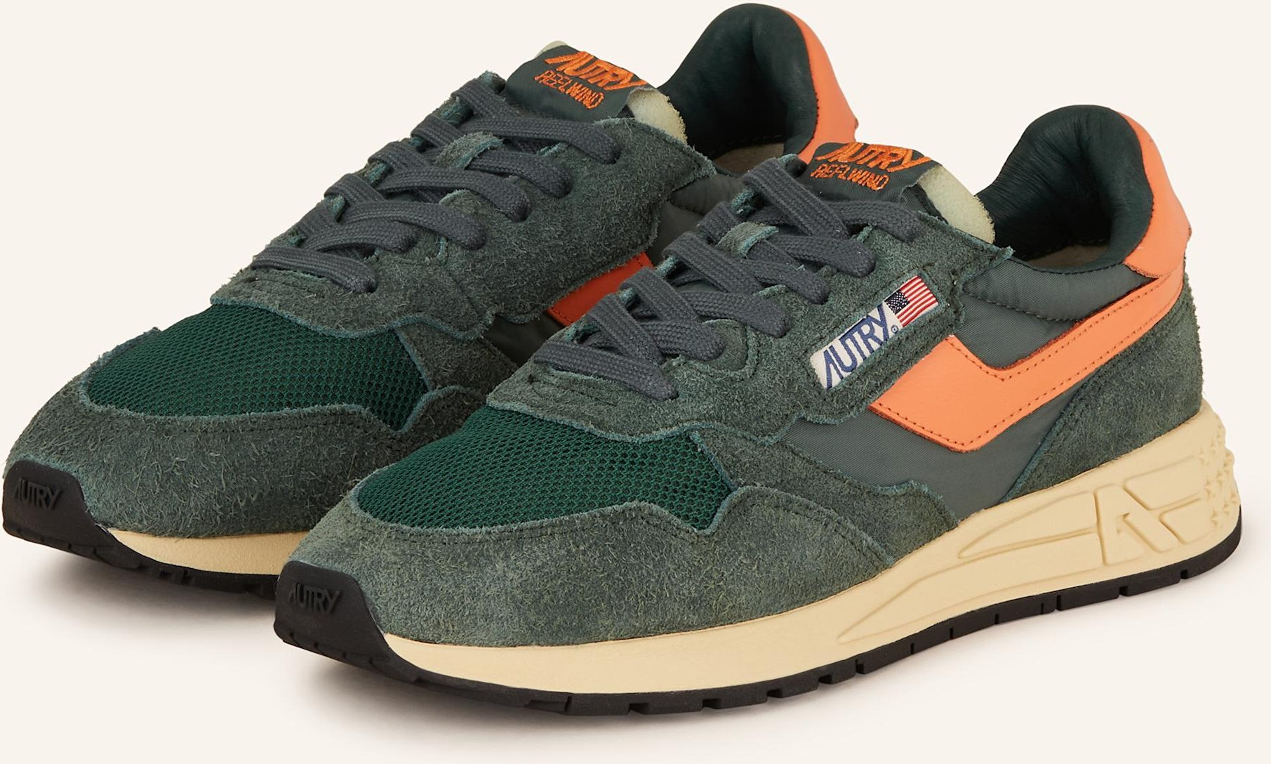 Autry Sneaker Reelwind Low Ut gruen