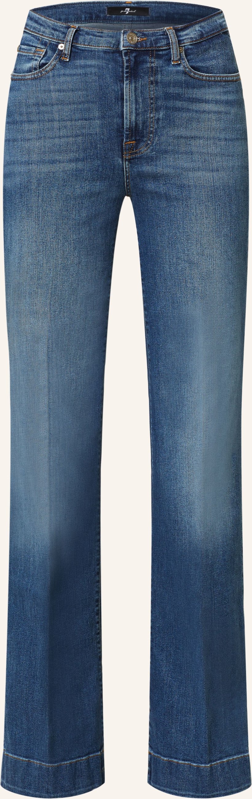 7 For All Mankind Flared Jeans Modern Dojo Soho Light blau