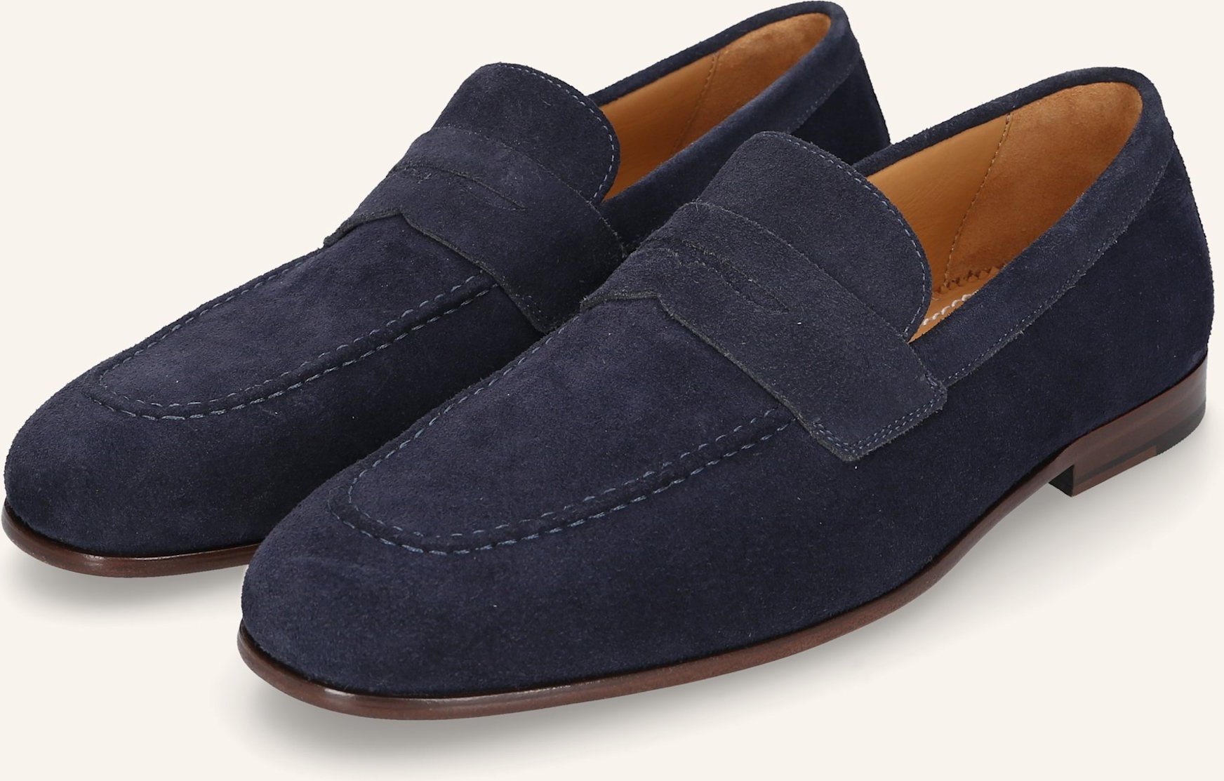 Heinrich Dinkelacker Loafer Amalfi Plain V blau