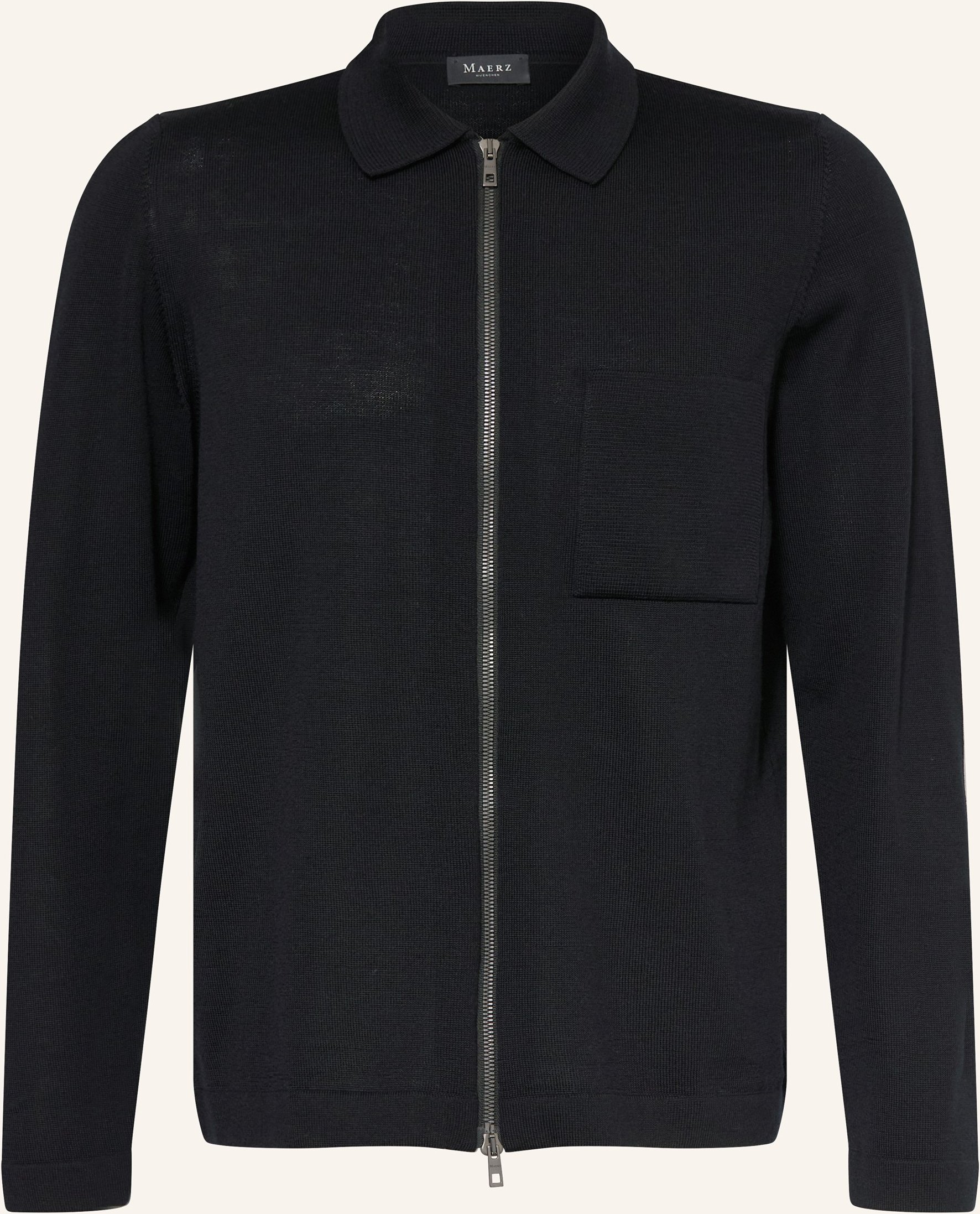 Maerz Muenchen Strickjacke schwarz