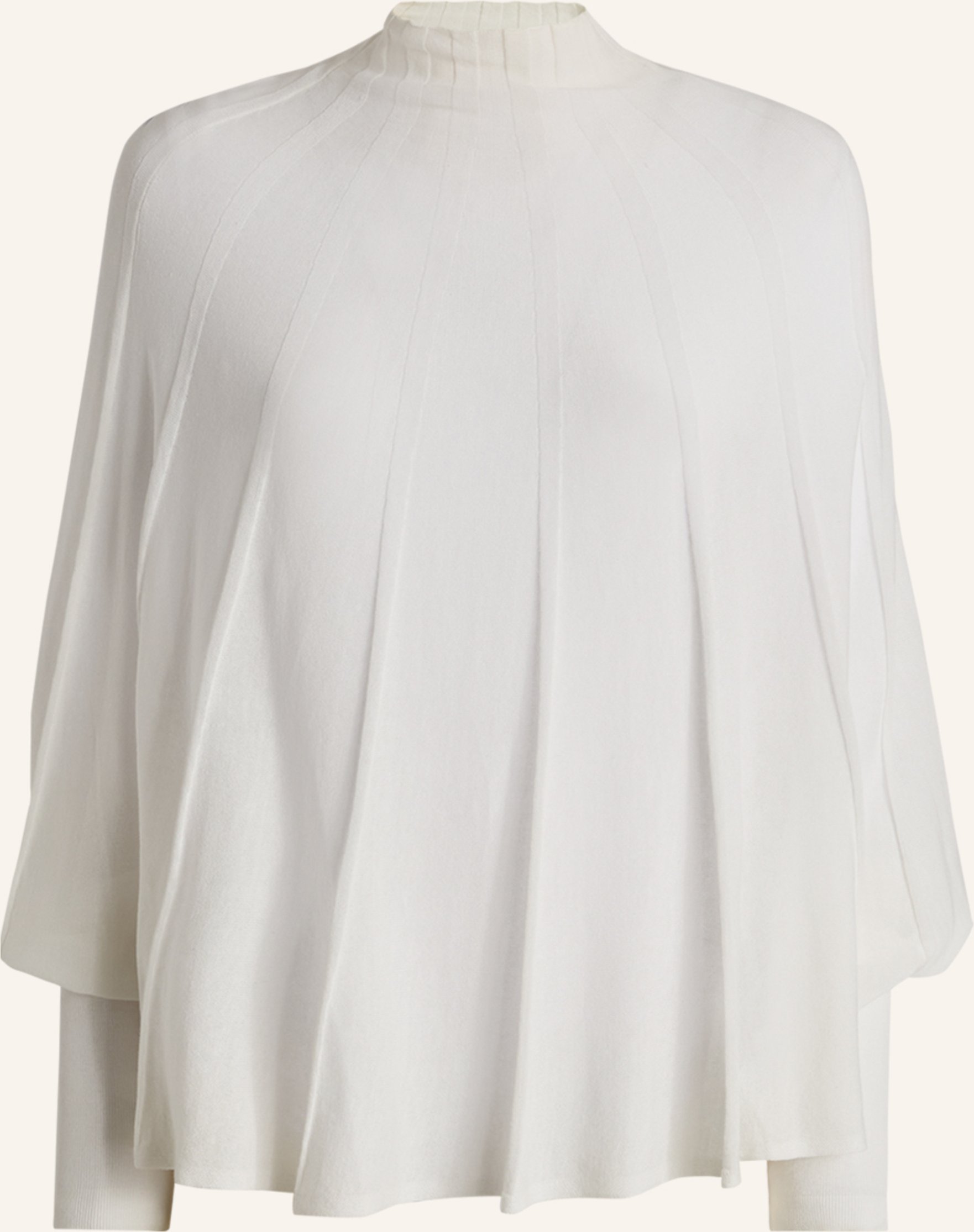 High Strickpullover Up-Date weiss