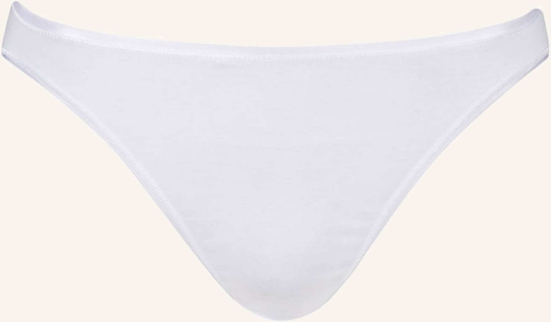 Hanro Slip Cotton Seamless weiss