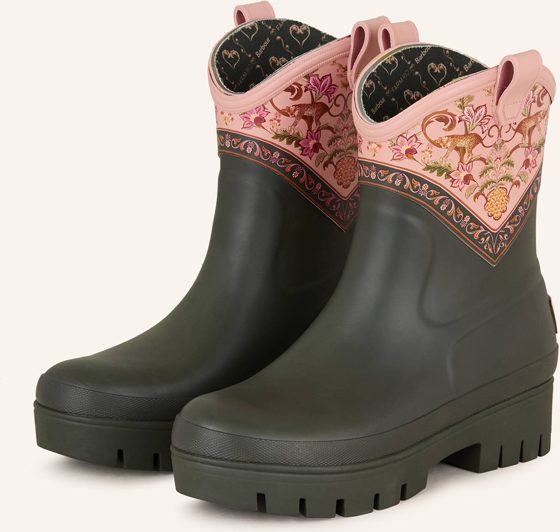 Thumbnail - Barbour Gummistiefel Thais Welly gruen
