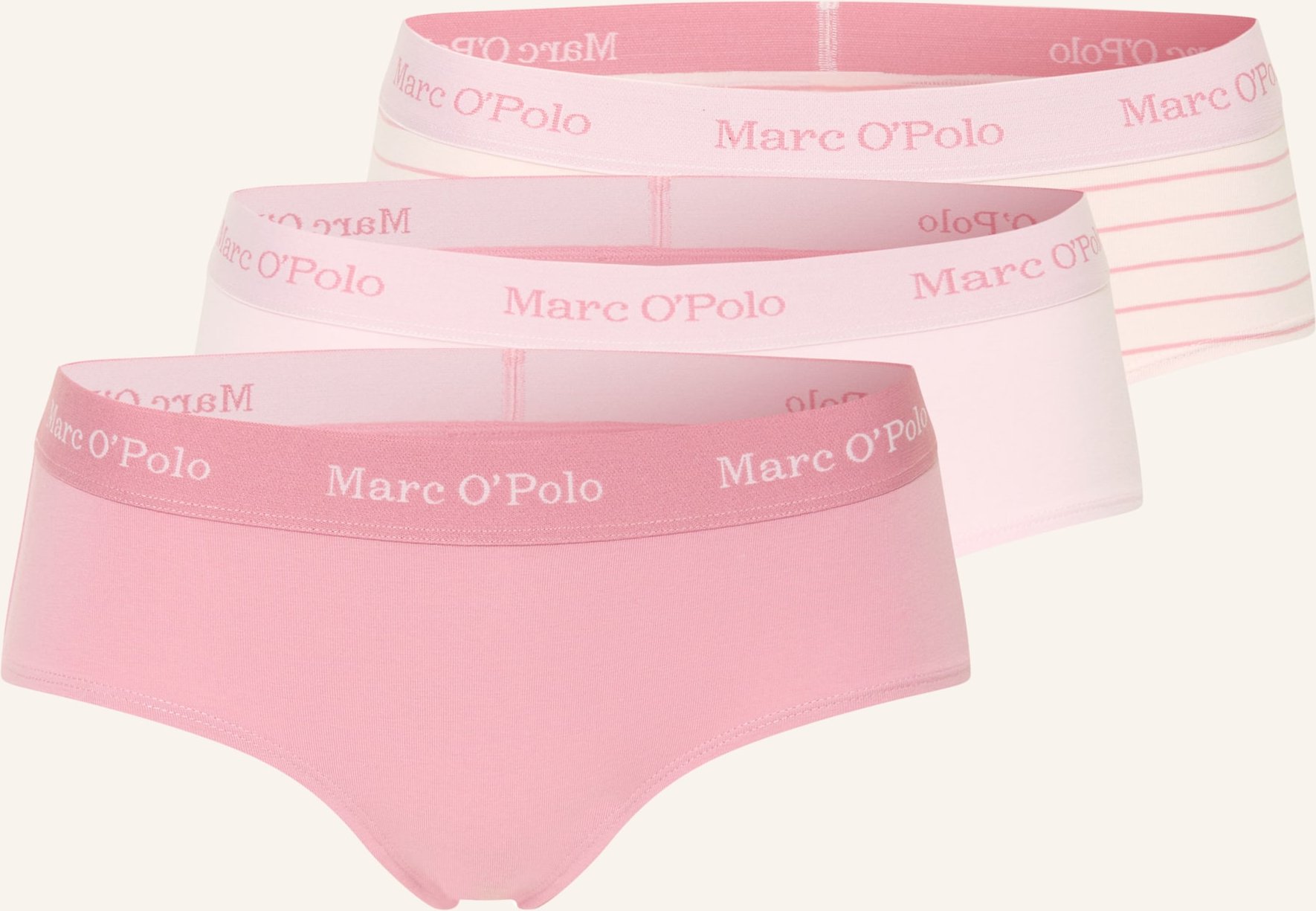 Marc O'polo 3er-Pack Panties rosa
