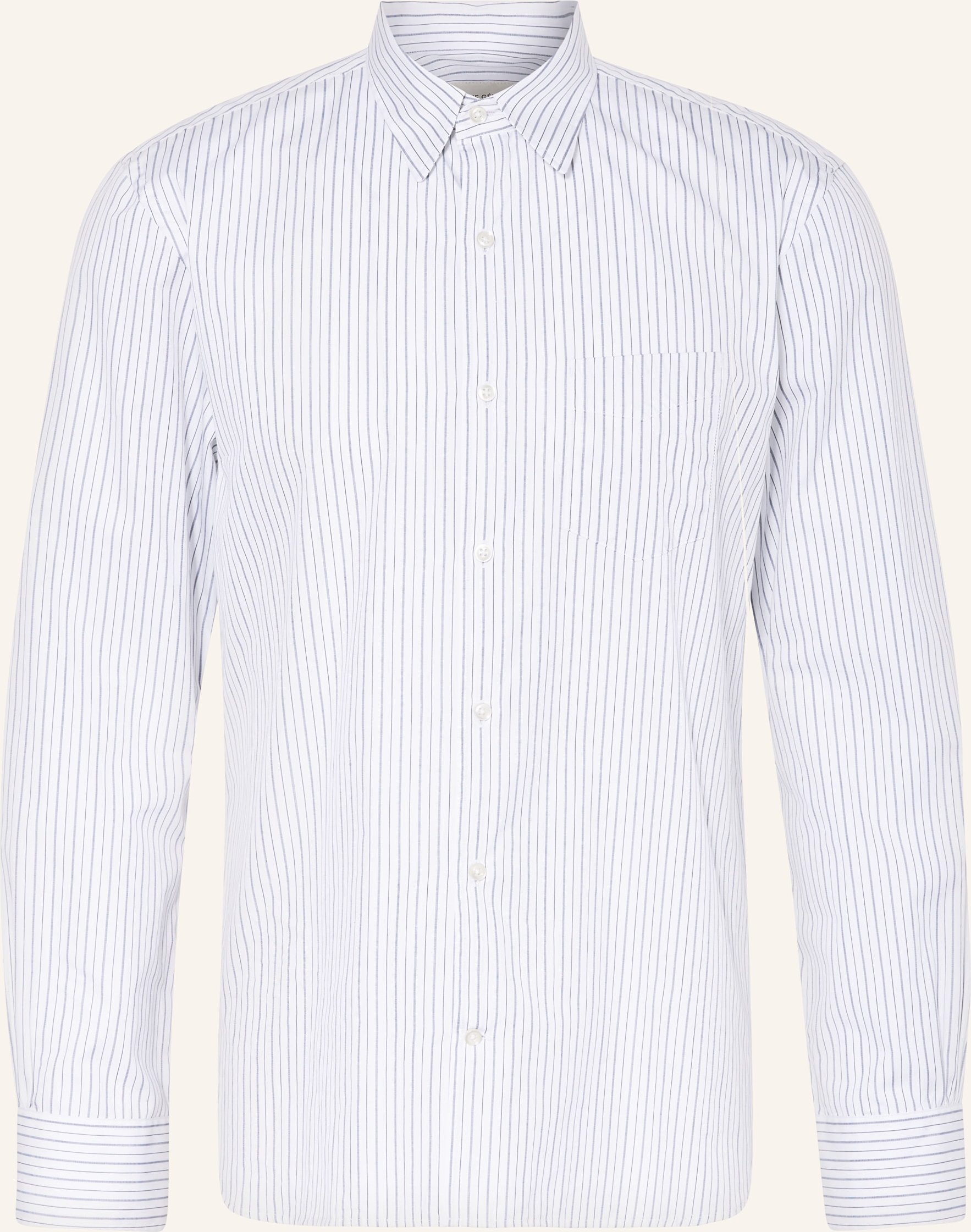 Officine Générale Hemd Benoit Regular Fit blau