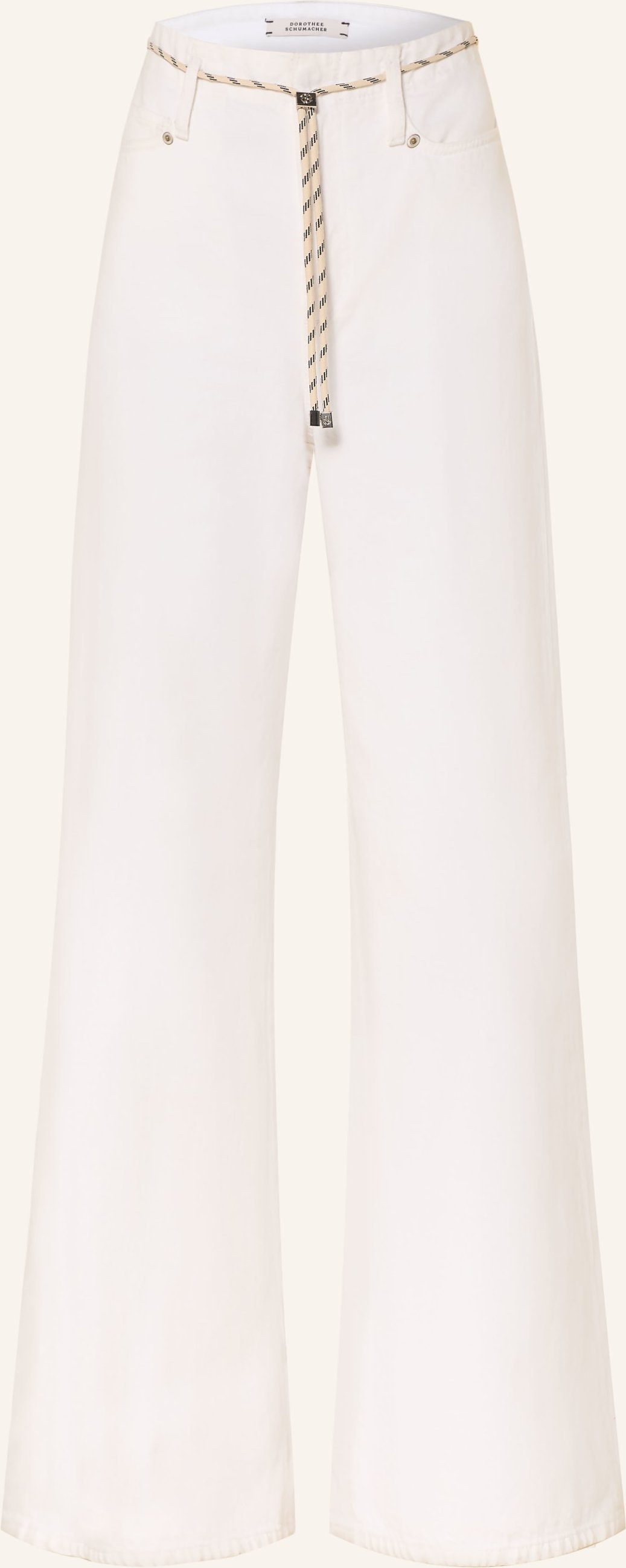 Dorothee Schumacher Wide Leg Jeans Attraction weiss