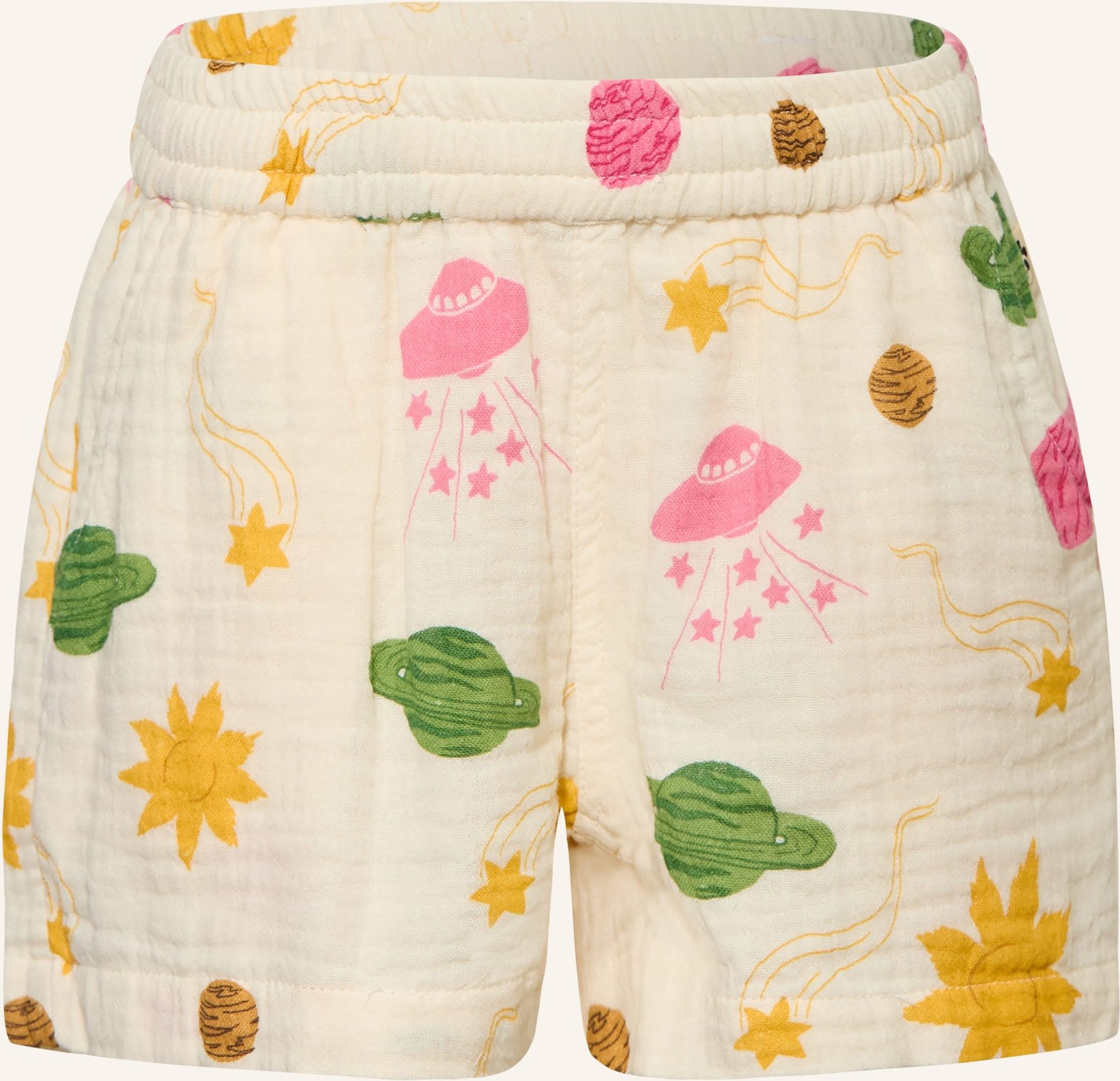 Mini Rodini Musselinshorts weiss