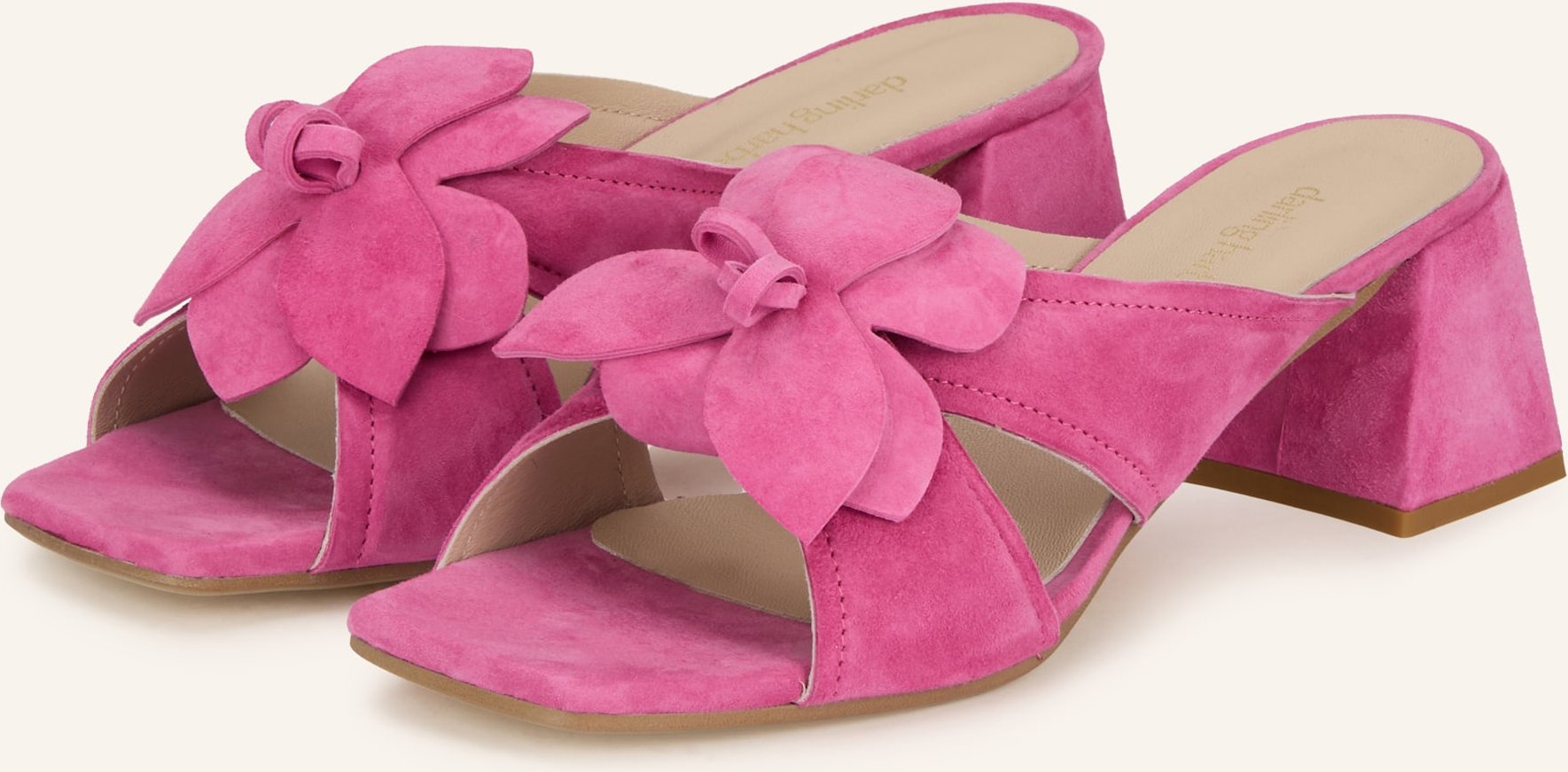 Darling Harbour Mules pink