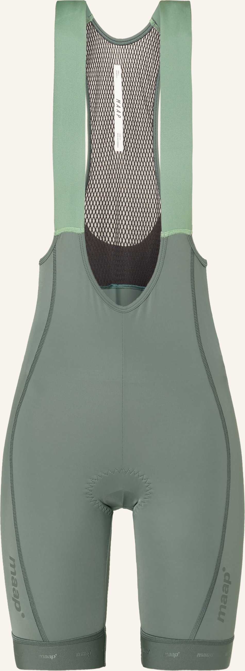 Maap Radhose Training Bib 3.0 Mit Trägern Und Gepolstertem Einsatz gruen